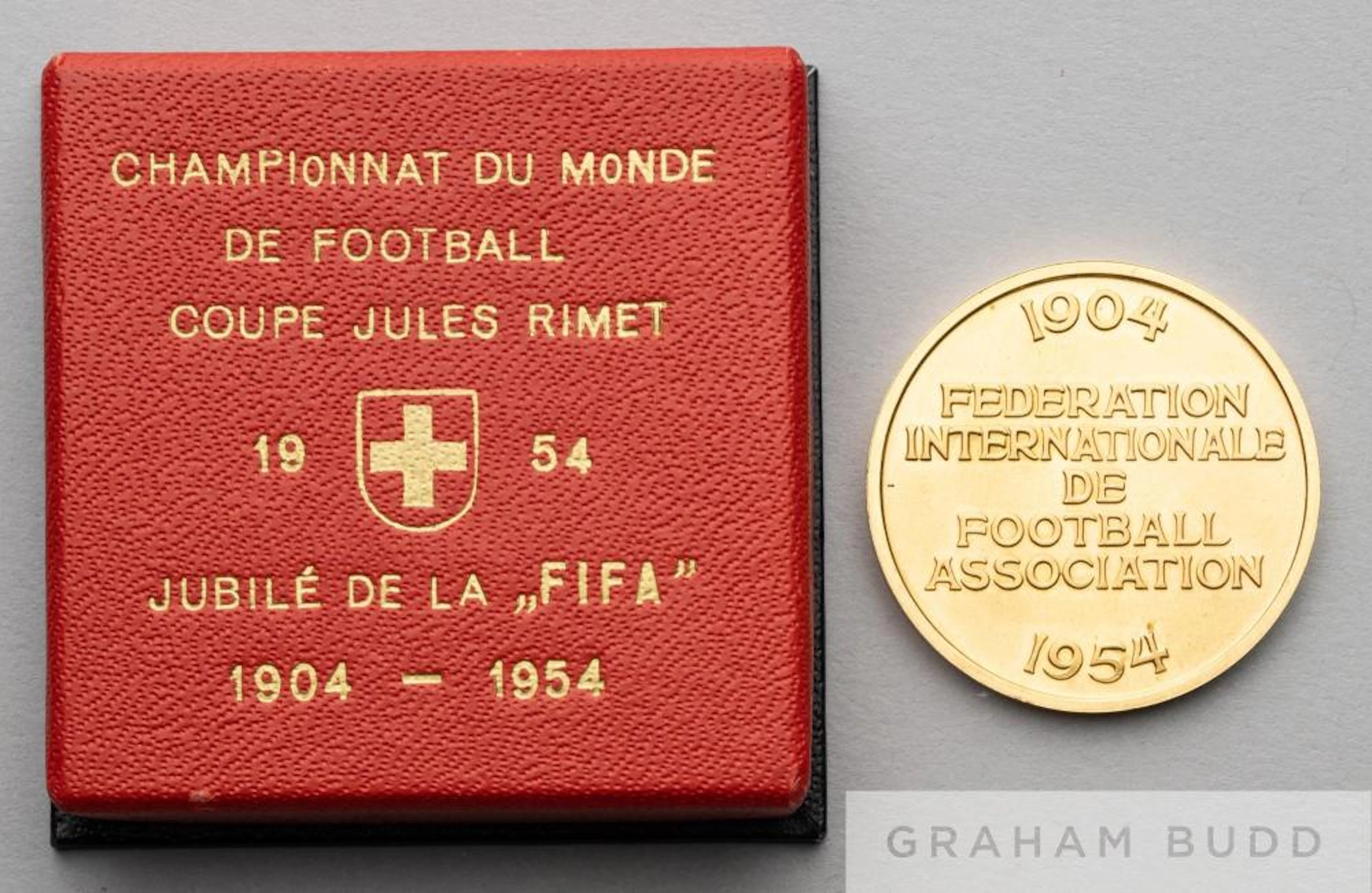 FIFA 50th anniversary continental gold medal by Peka