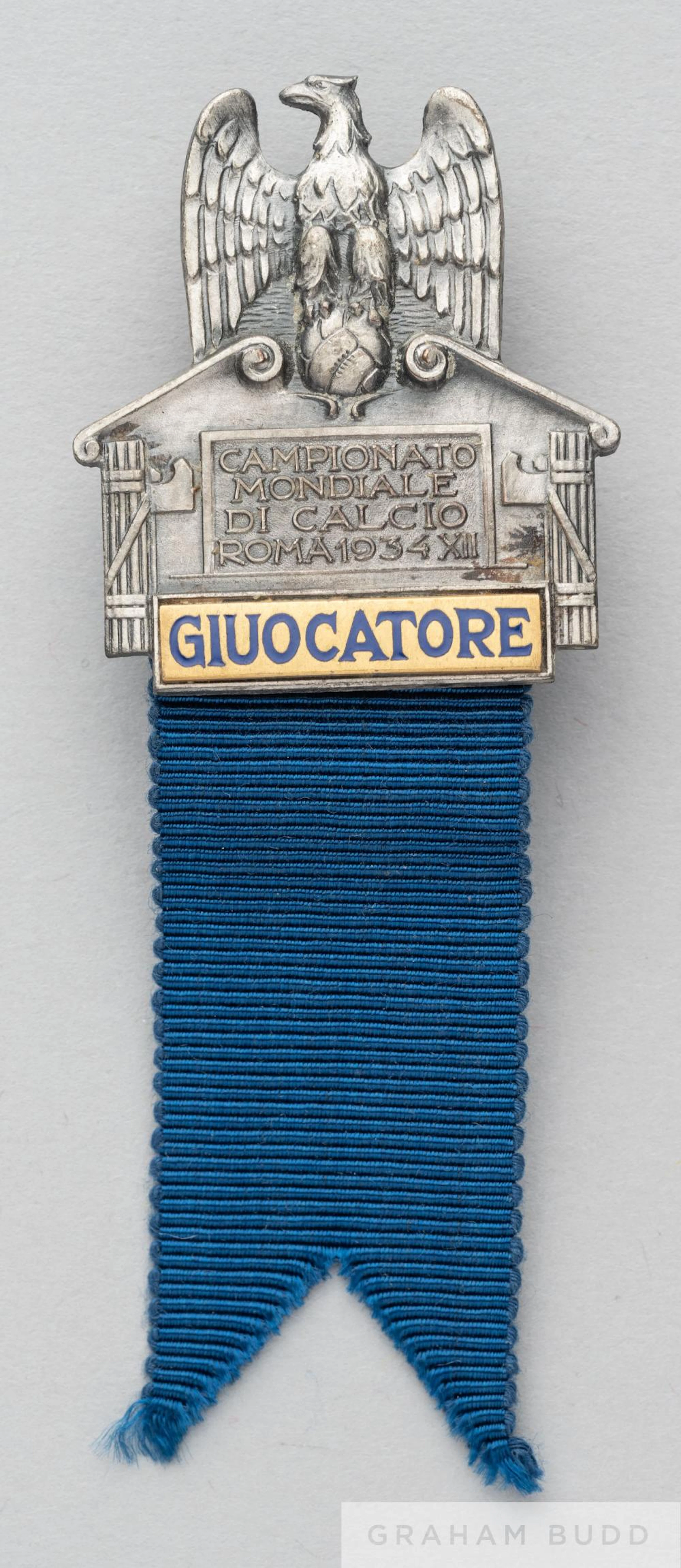 FIFA 1934 World Cup player's badge
