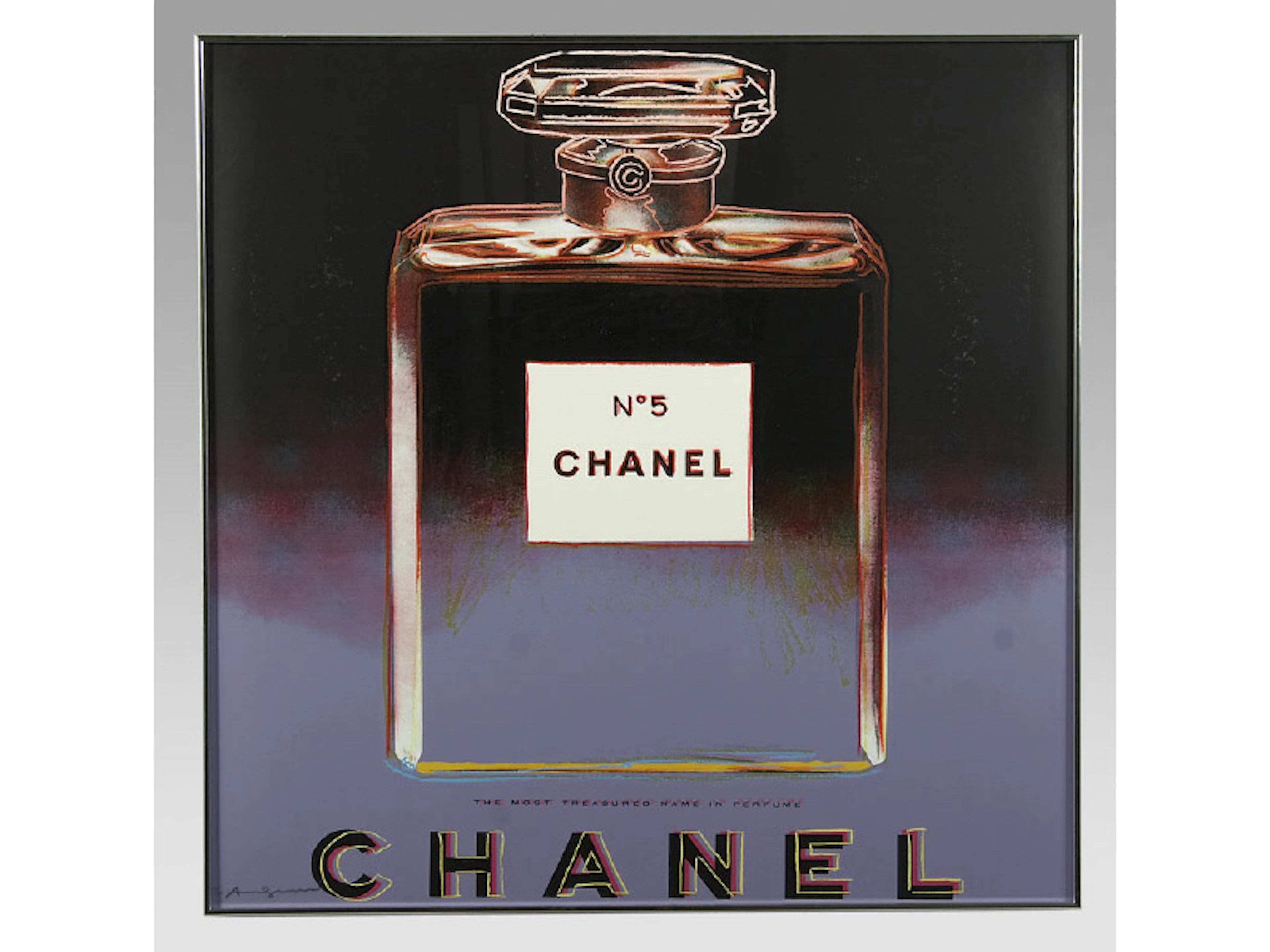 Andy Warhol, "Chanel" color screenprint