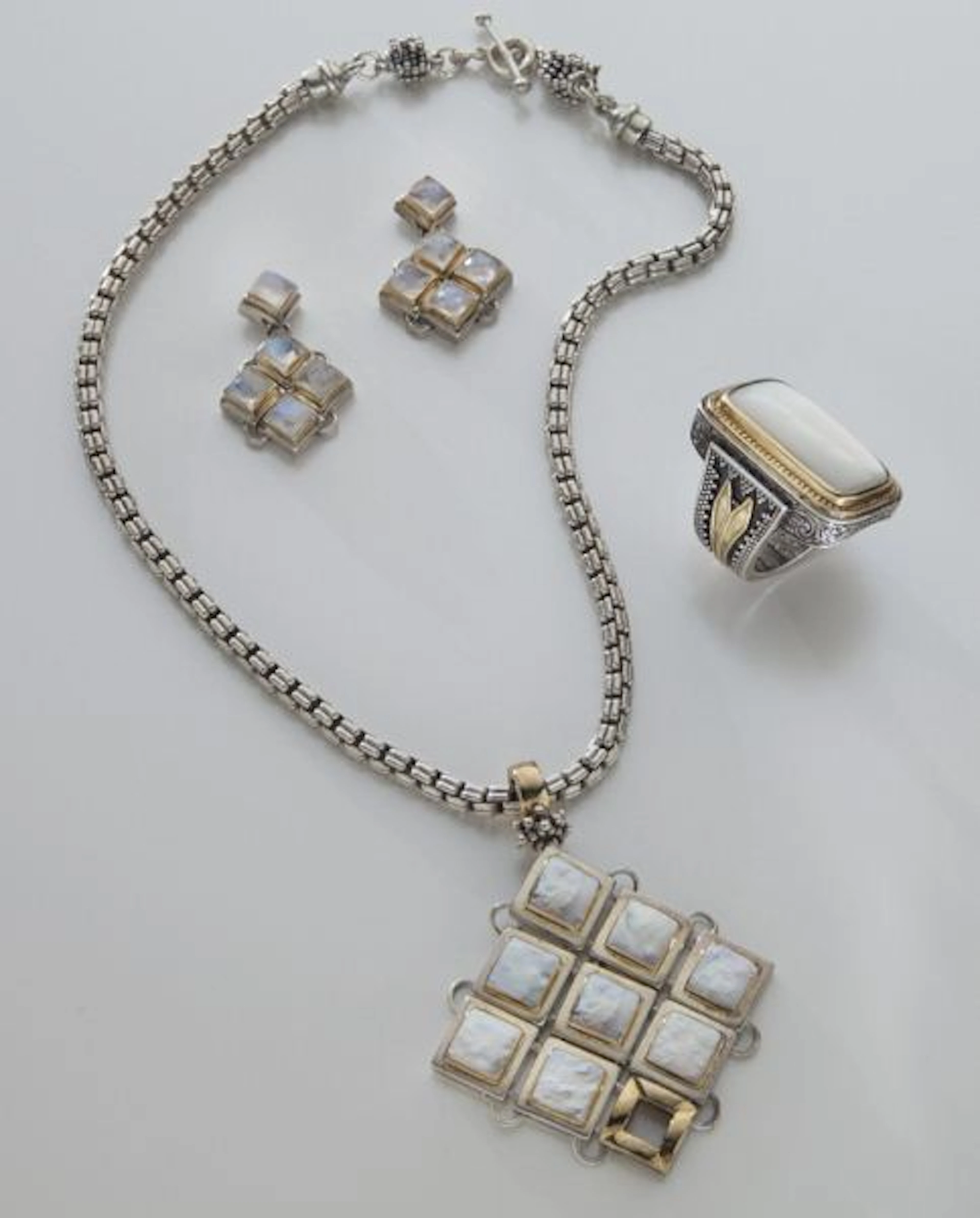 3 pcs. Michael Dawkins and Konstantino jewelry