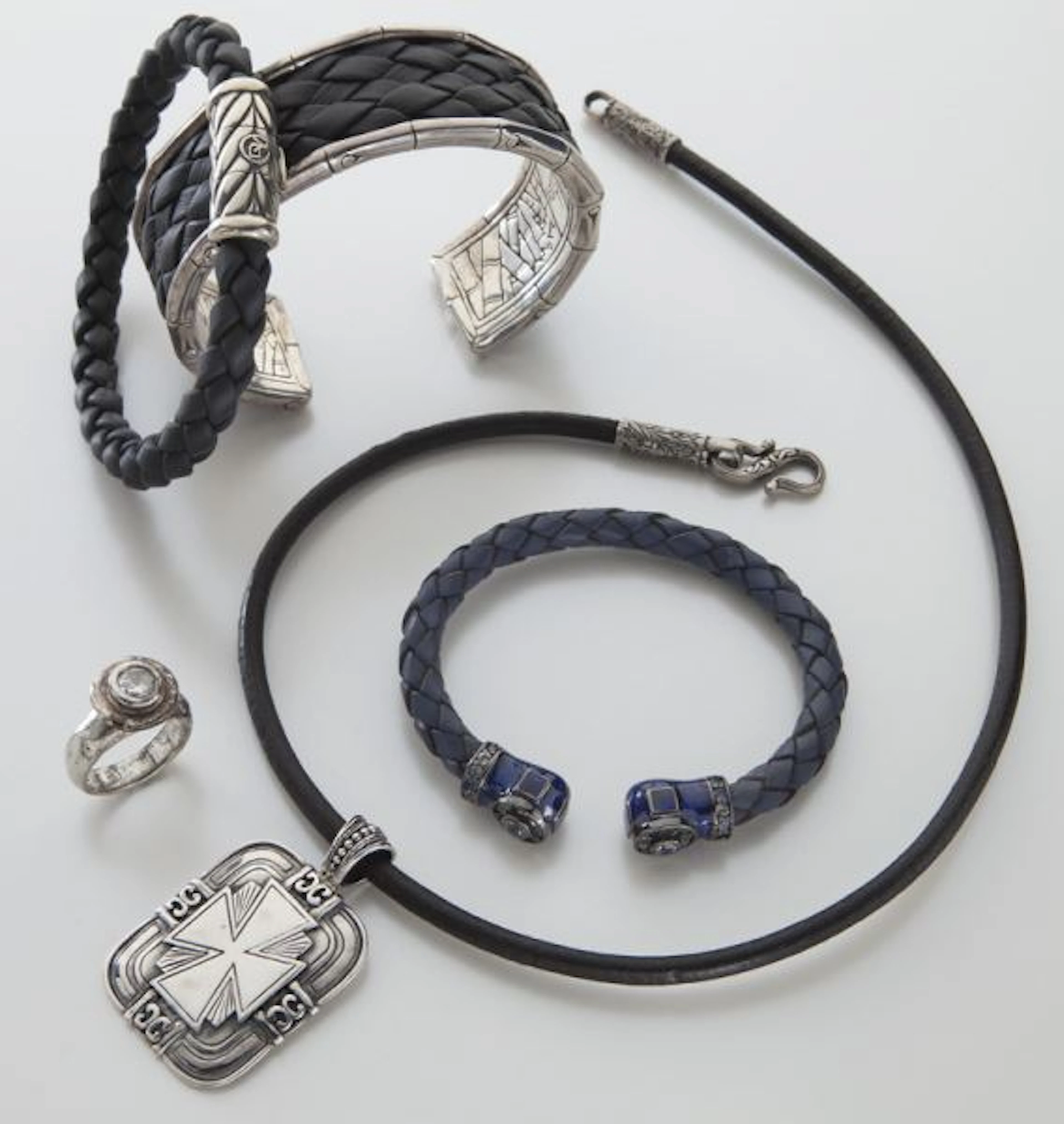 5 pcs. Konstantino / Yurman / Hardy sterling