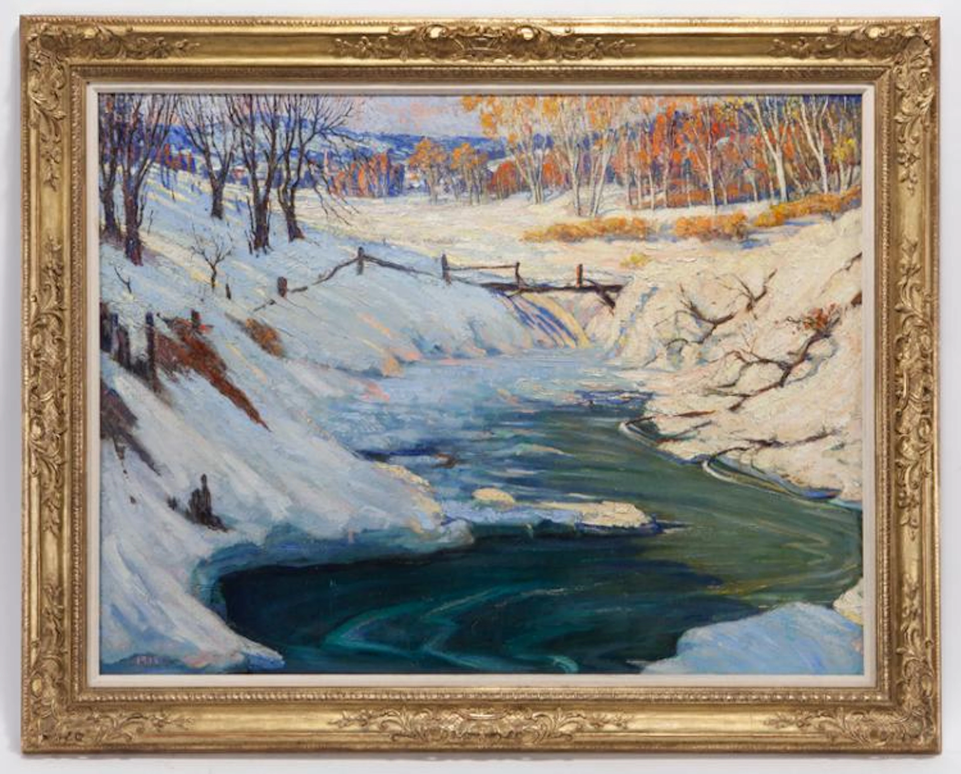 Elmer Stanley Hader "Little Falls, New York"