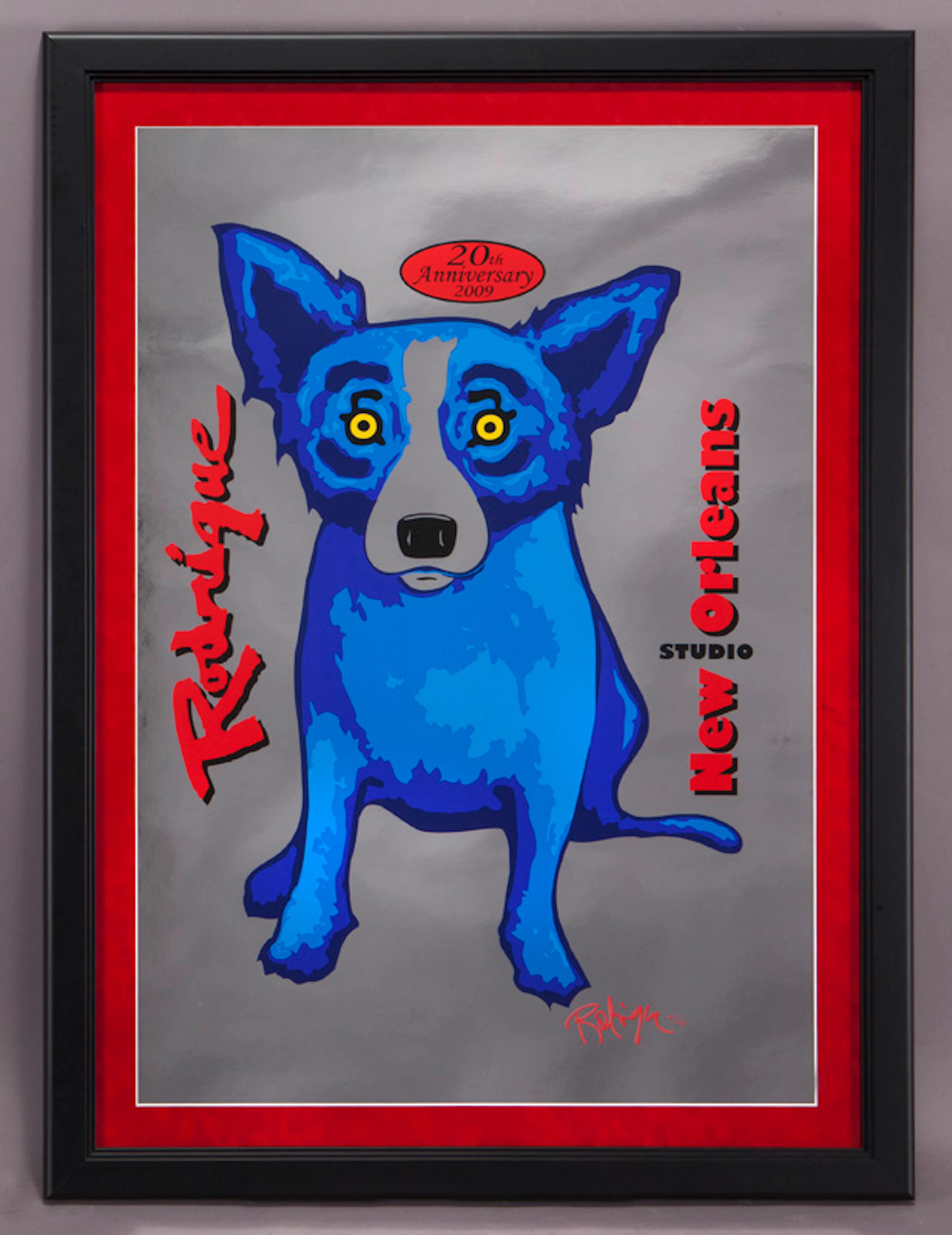 George Rodrigue "Blue Dog (New Orleans 20th