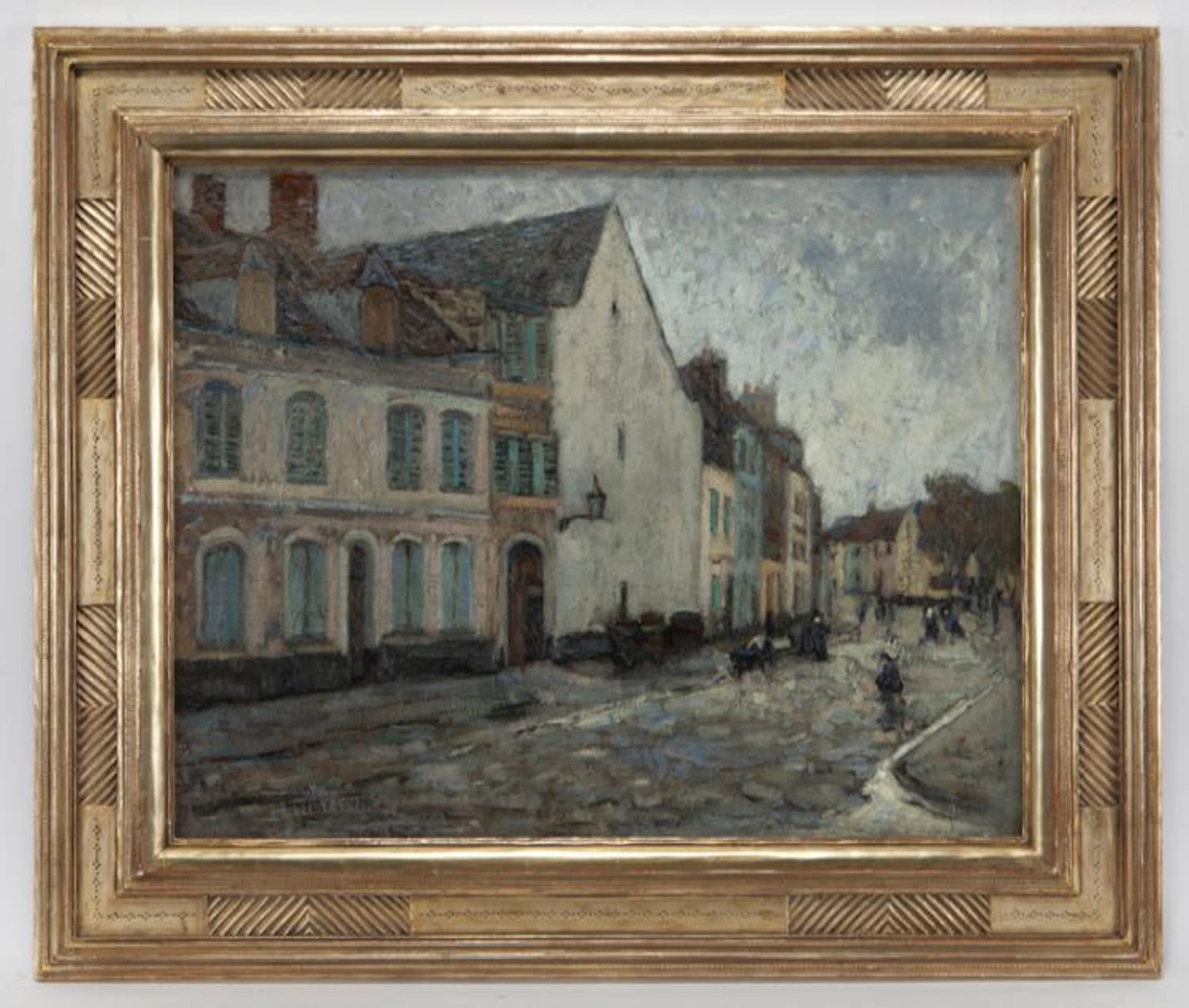 Richard Hayley Lever "Concareau" oil on