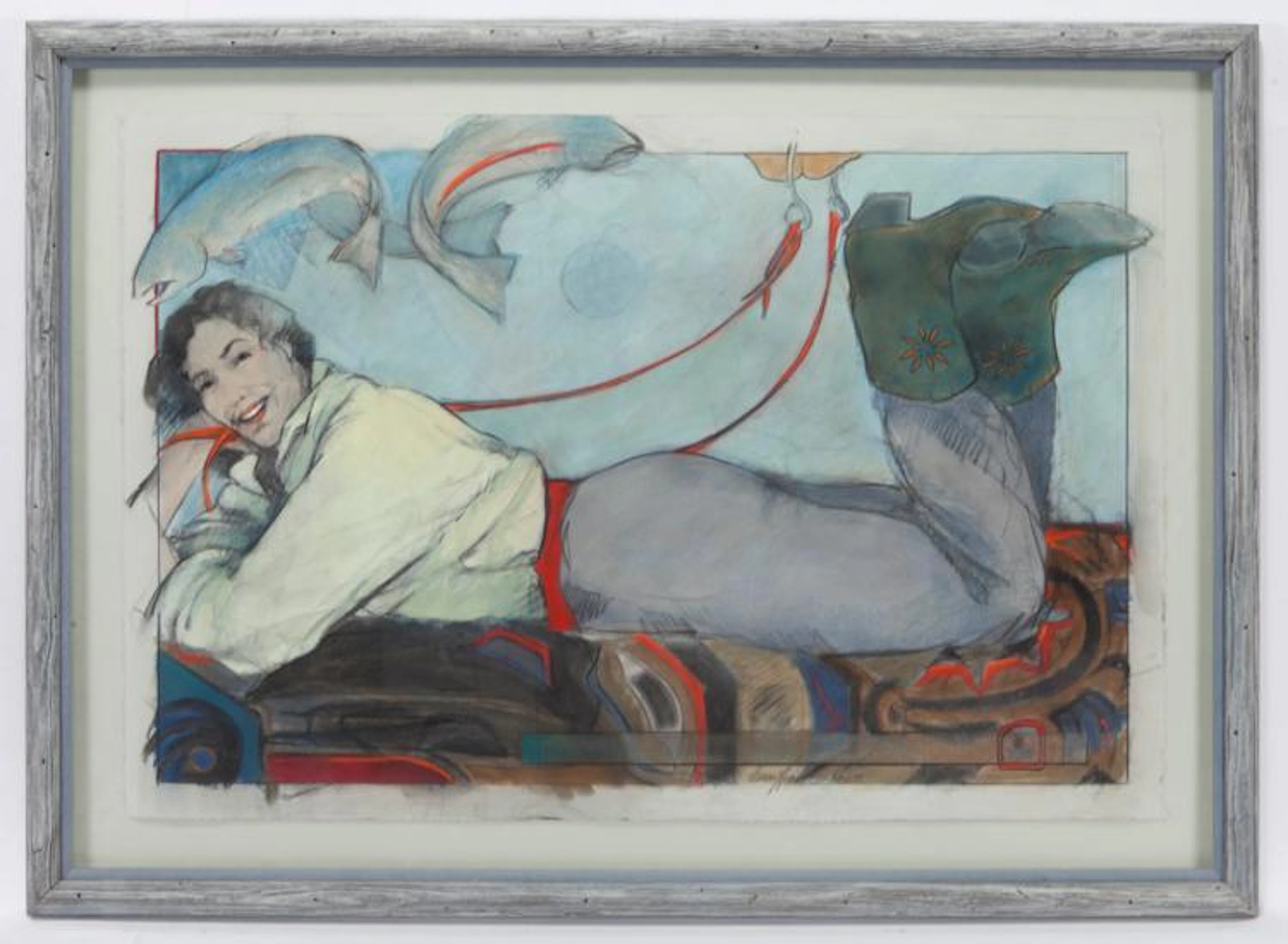 Donna Howell Sickles "Untitled (Cowgirl)"