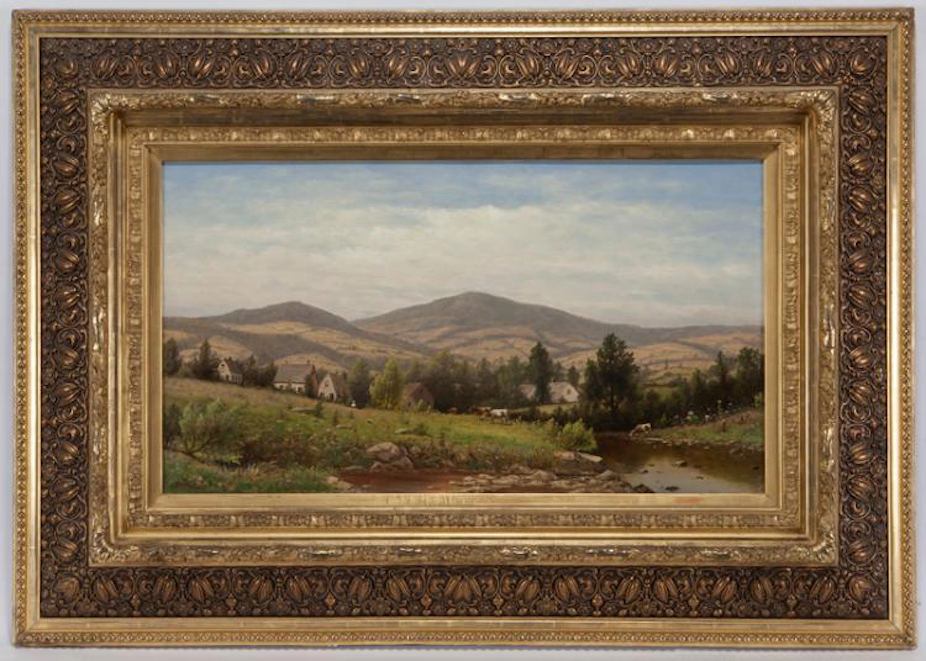 Charles Wilson Knapp "View Near Williamstown,