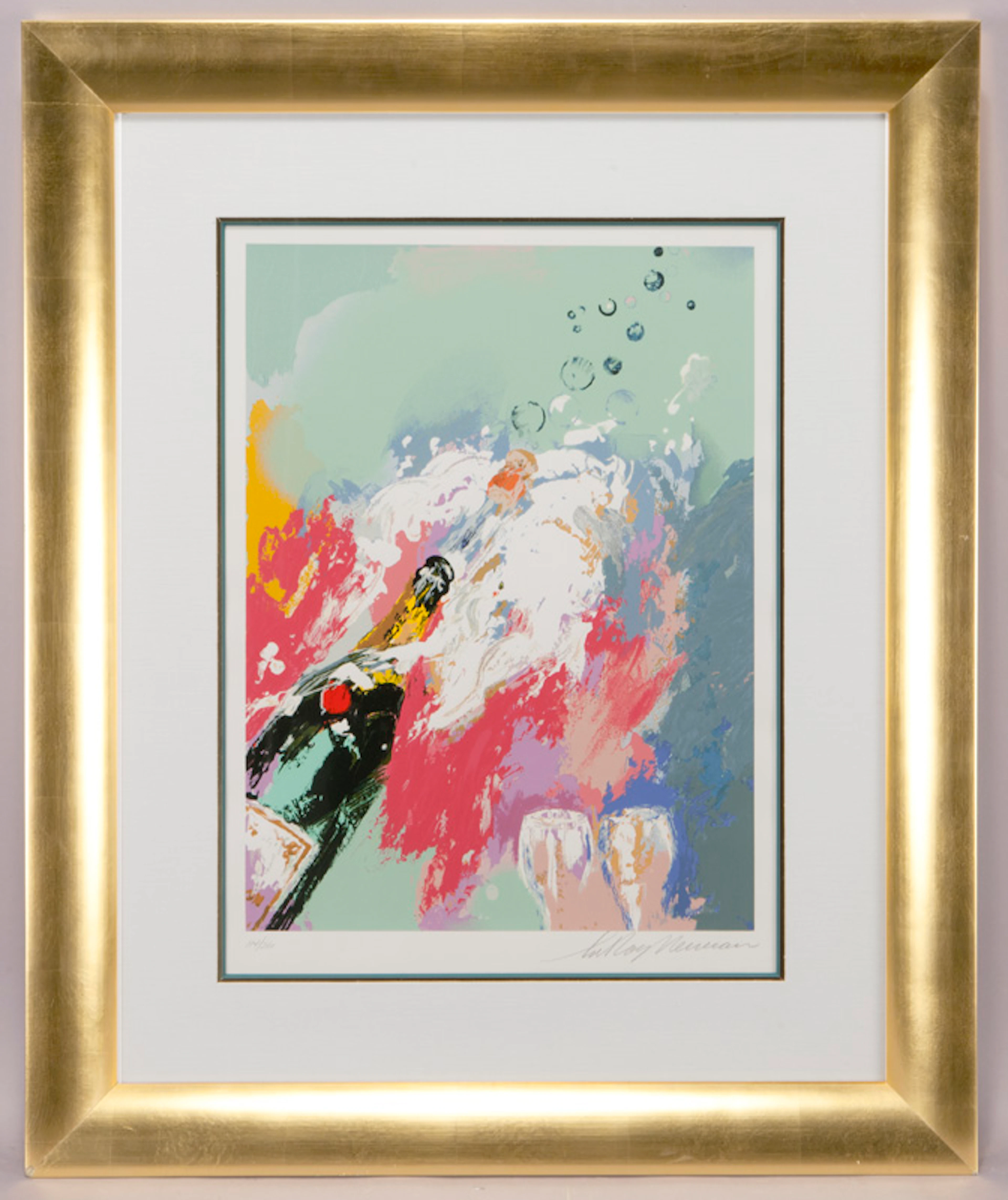 LeRoy Neiman "Champagne, New Year's Eve"