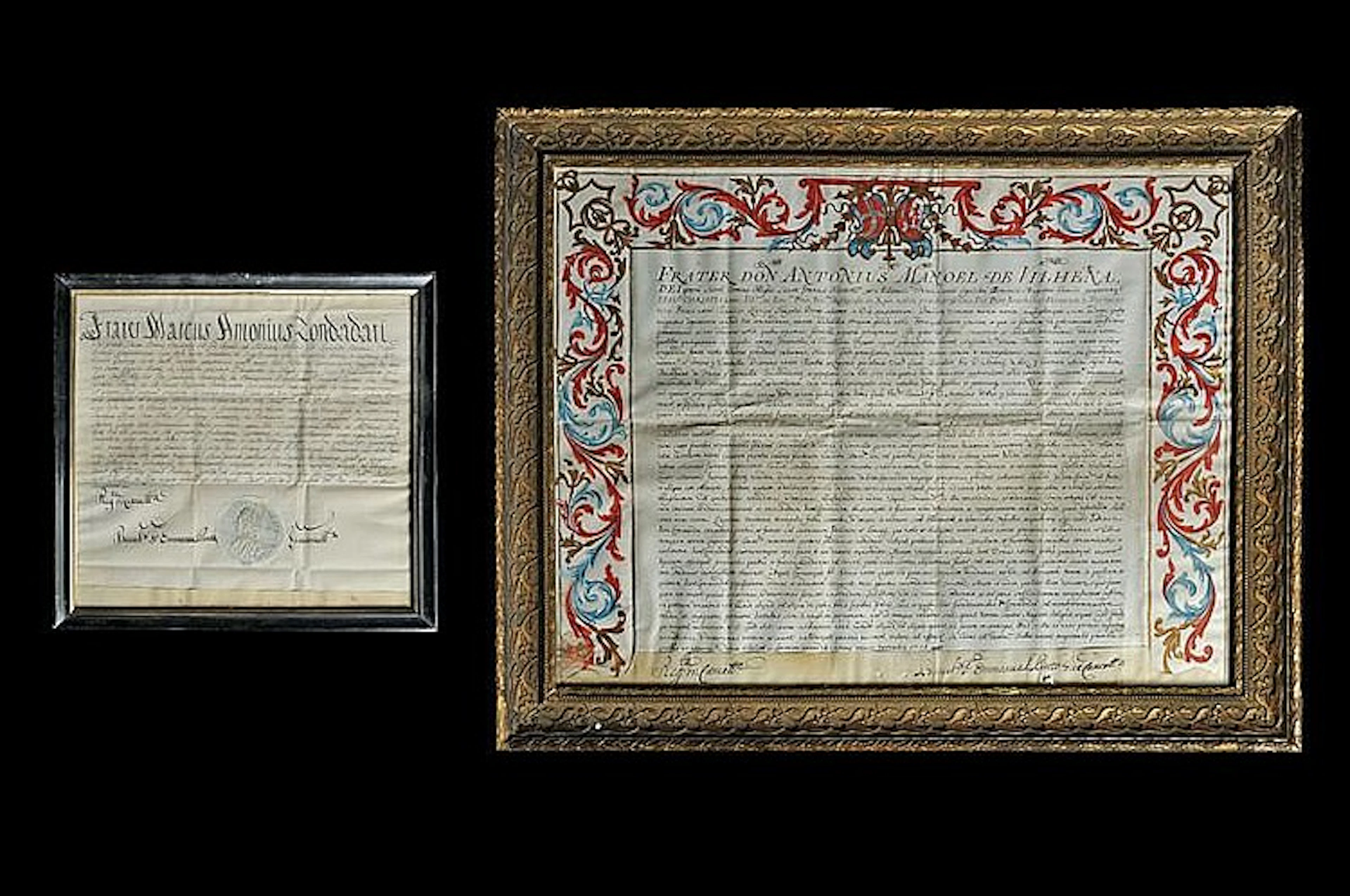 A lot of two documents