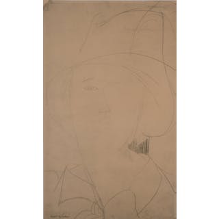 Amedeo MODIGLIANI (dopo): Donna con cappello, 1959 - Litografia