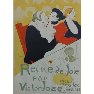 Henri de TOULOUSE-LAUTREC (d’après) - Reine de joie, Lithographie signée, 1927