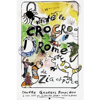 Jean Tinguely & Niki de Saint Phalle - Visitez le crocrodrome de Zig