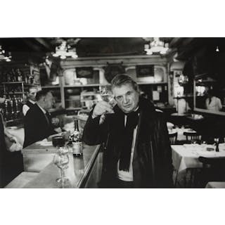 Claude AZOULAY - Francis Bacon chez Lipp Drink Paris 1977.- Tirage
