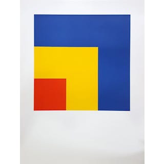 Ellsworth KELLY (d’après) - Red, Yellow, Blue - Lithographie