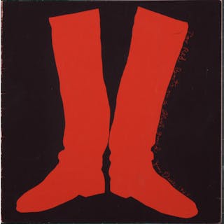Jim DINE - Two Red Boots, 1969 - Sérigraphie originale