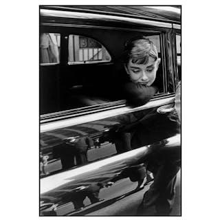 Dennis STOCK - Audrey Hepburn a New York, 1954 - Poster
