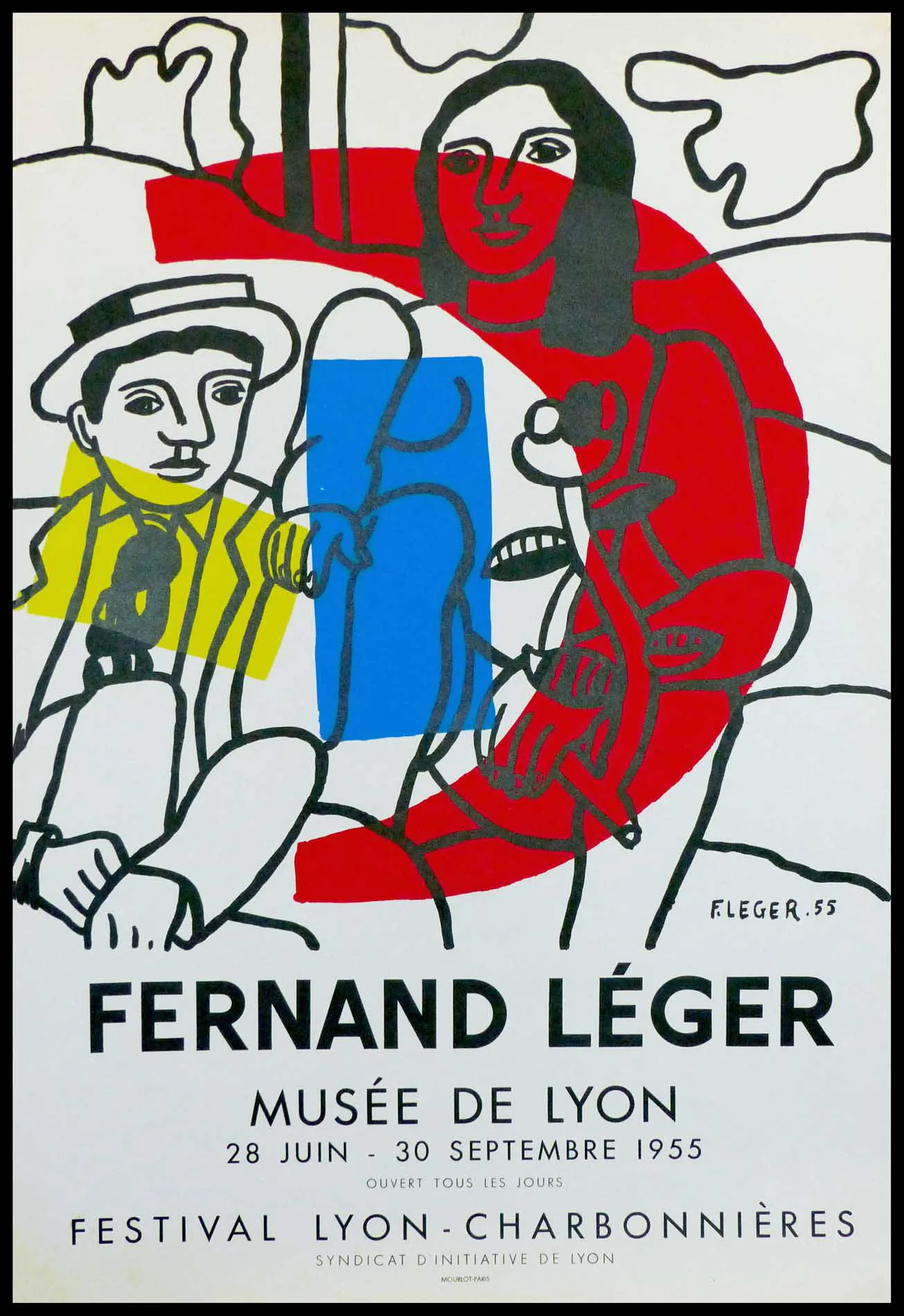 Affiche Originale Exposition EISENSTEIN - Musée De Lyon Palais St Pierre 1978, Rare