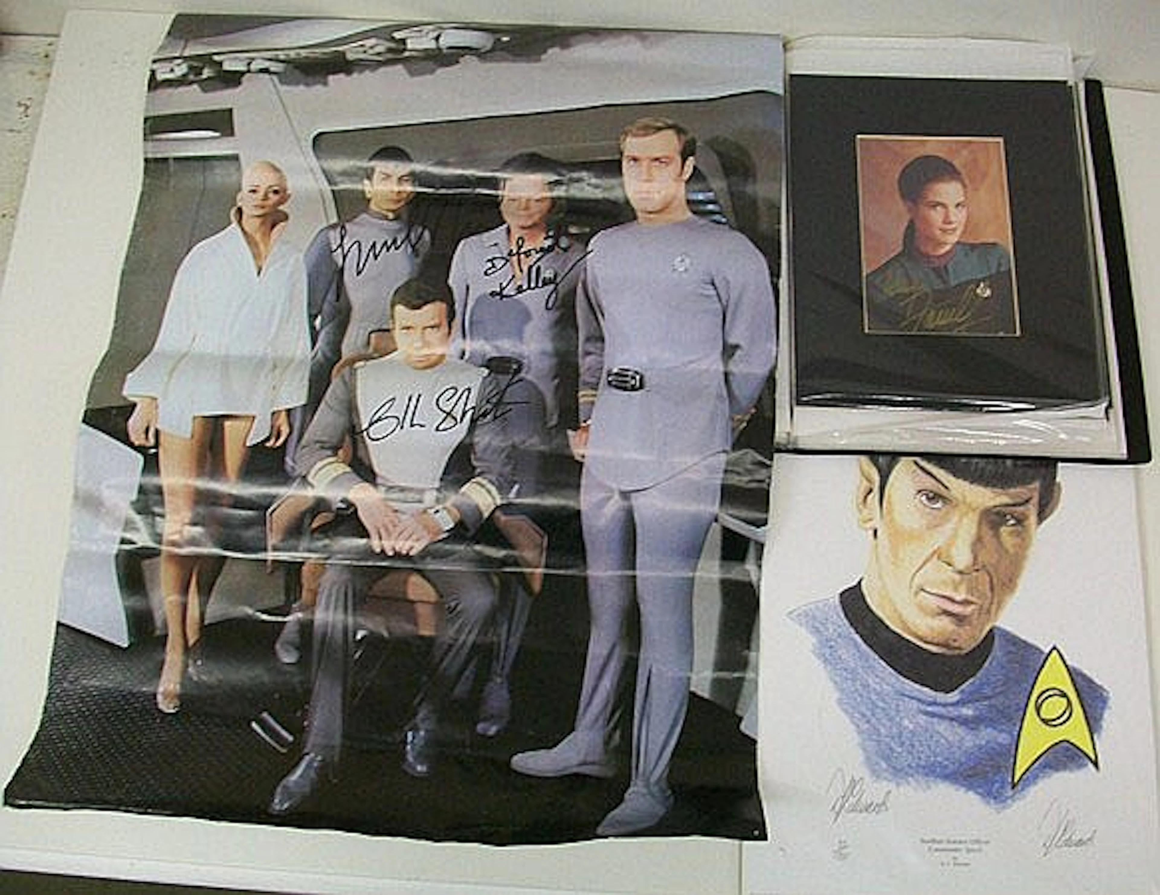 Autographs & Signatures: a signed poster of Star