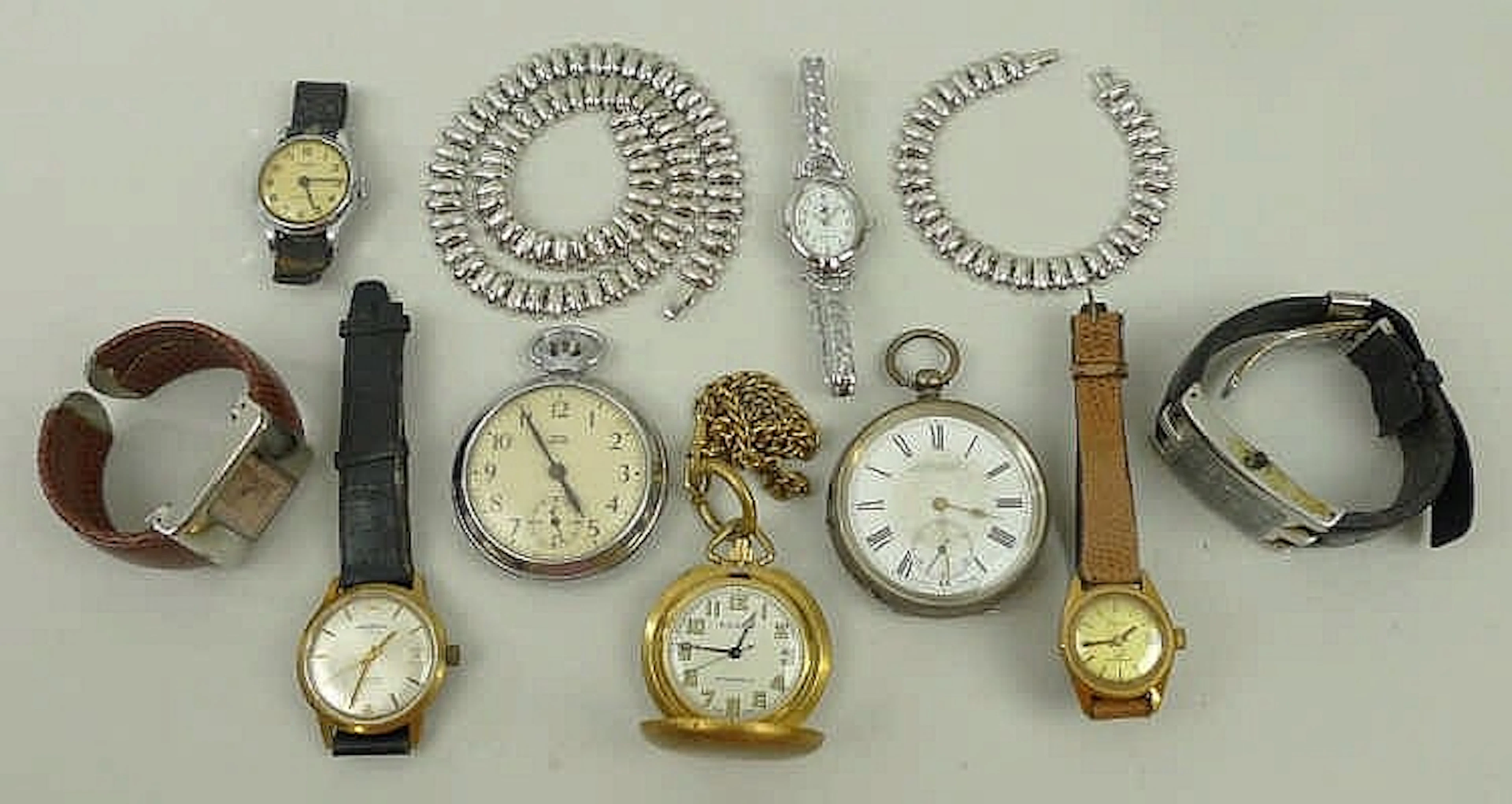 An H Samuel silver gentleman's key wind, open face