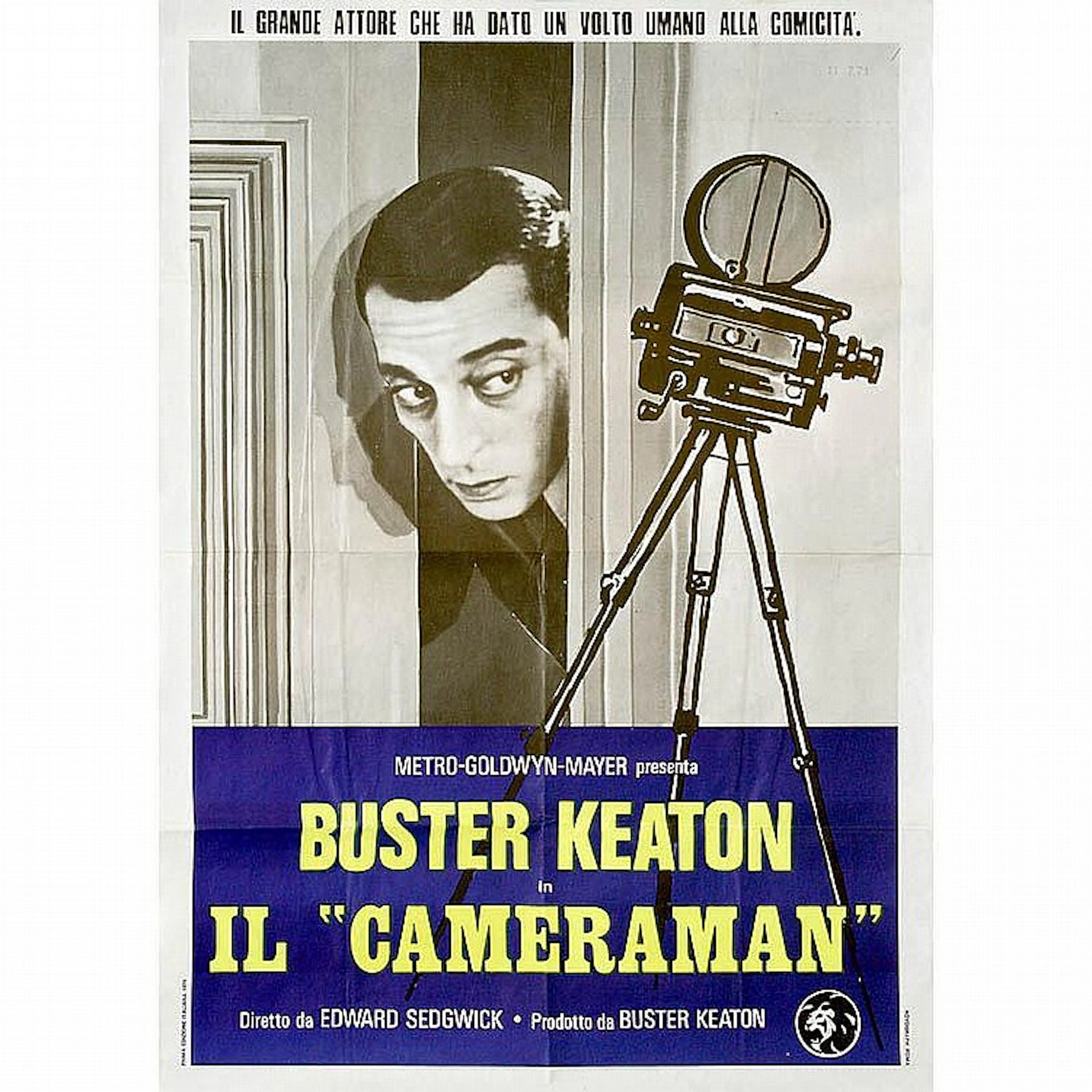 Movie Poster Buster Keaton in "The Cameraman", 1970