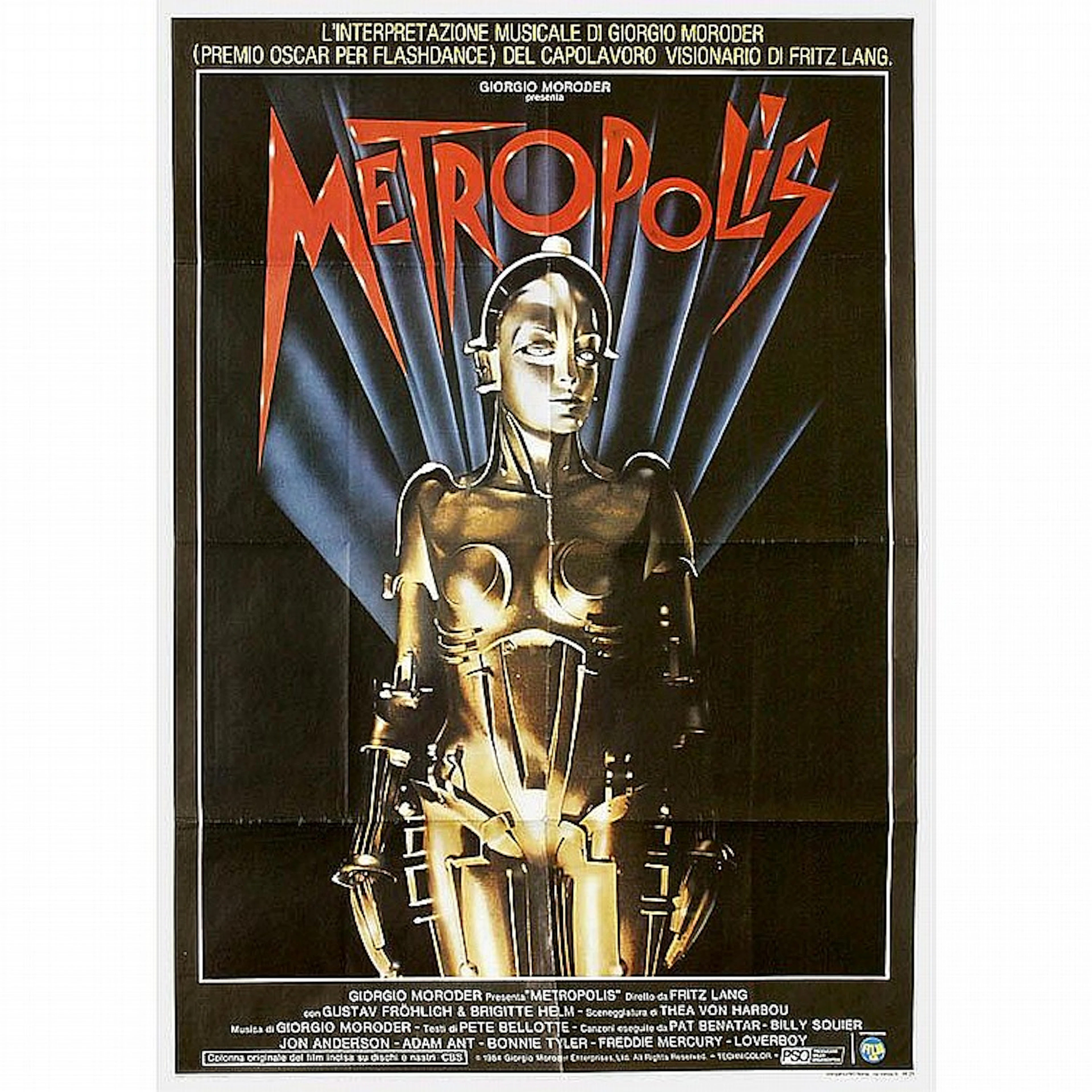Movie Poster "Metropolis", 1984