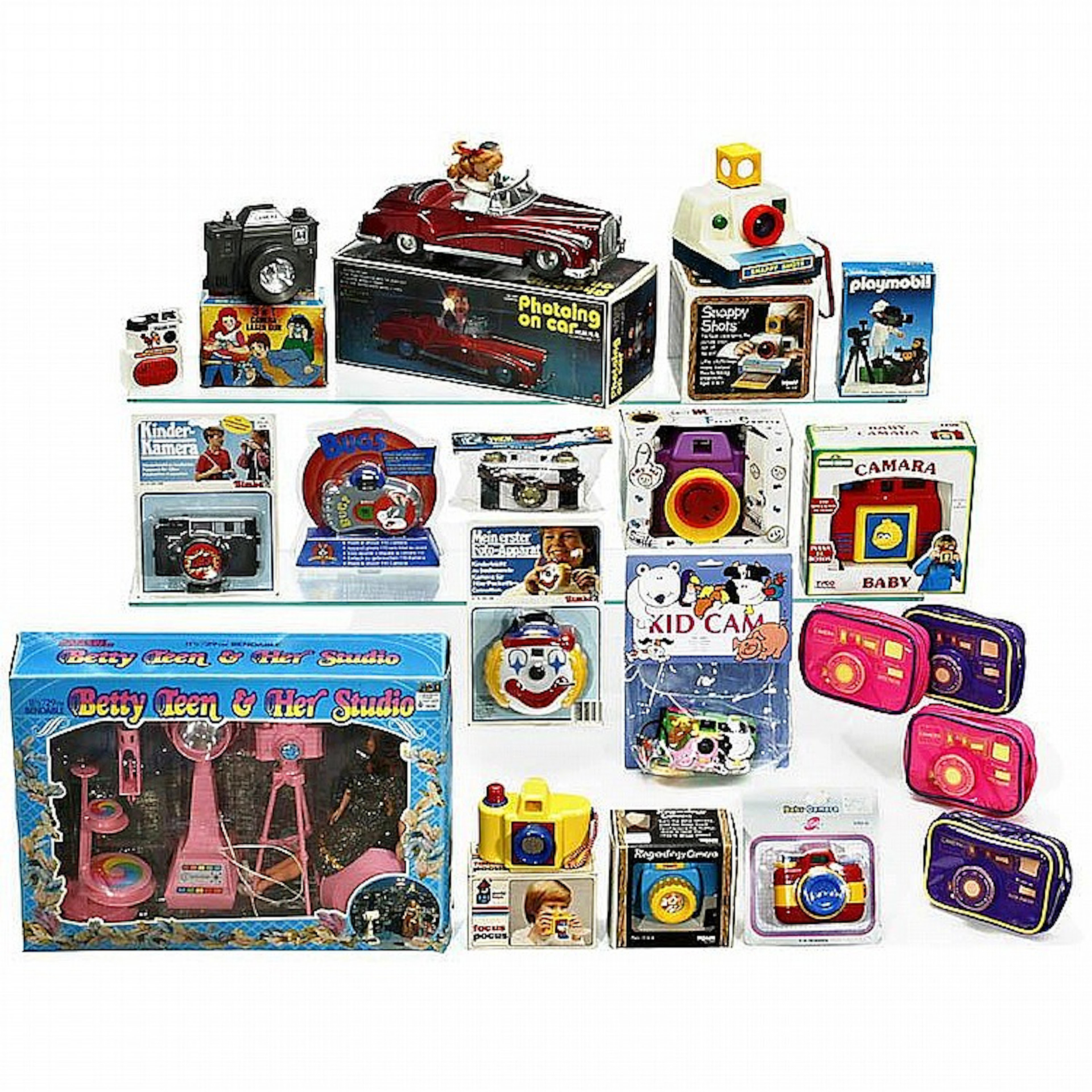 Lot of Toy Cameras