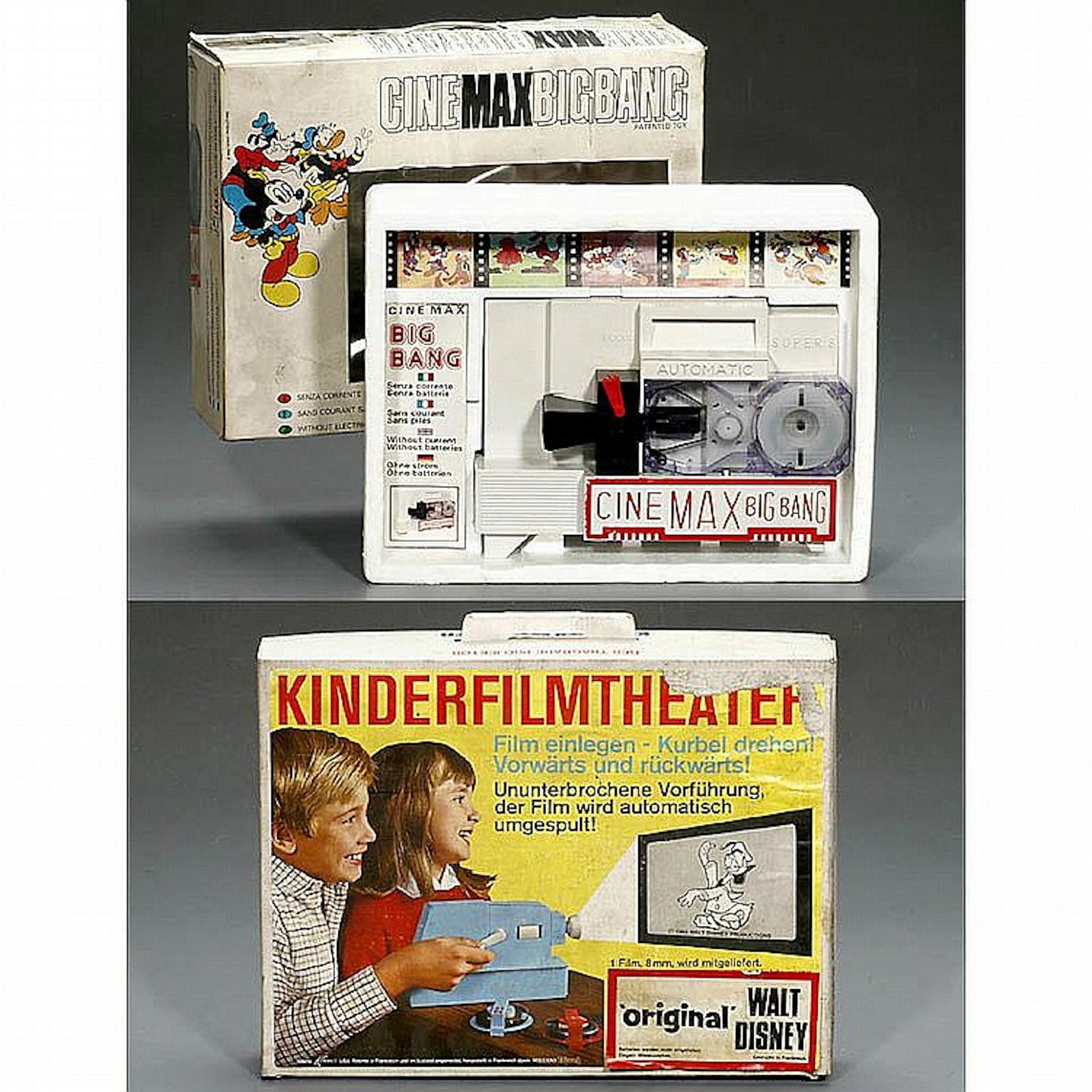 Lot of Toy Movie Projectors
