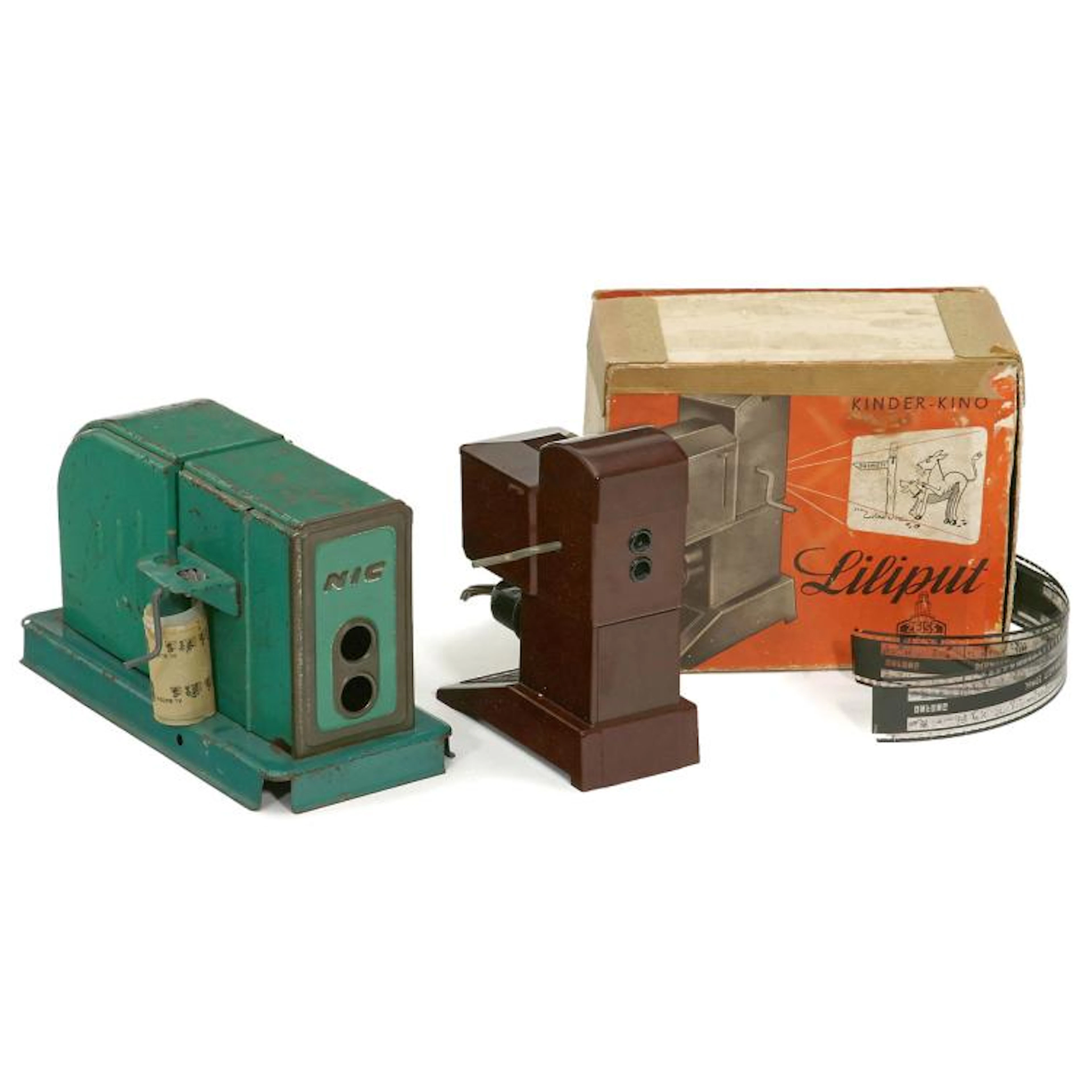 Toy Cinema "Liliput" and "Cine-Nic" Projector
