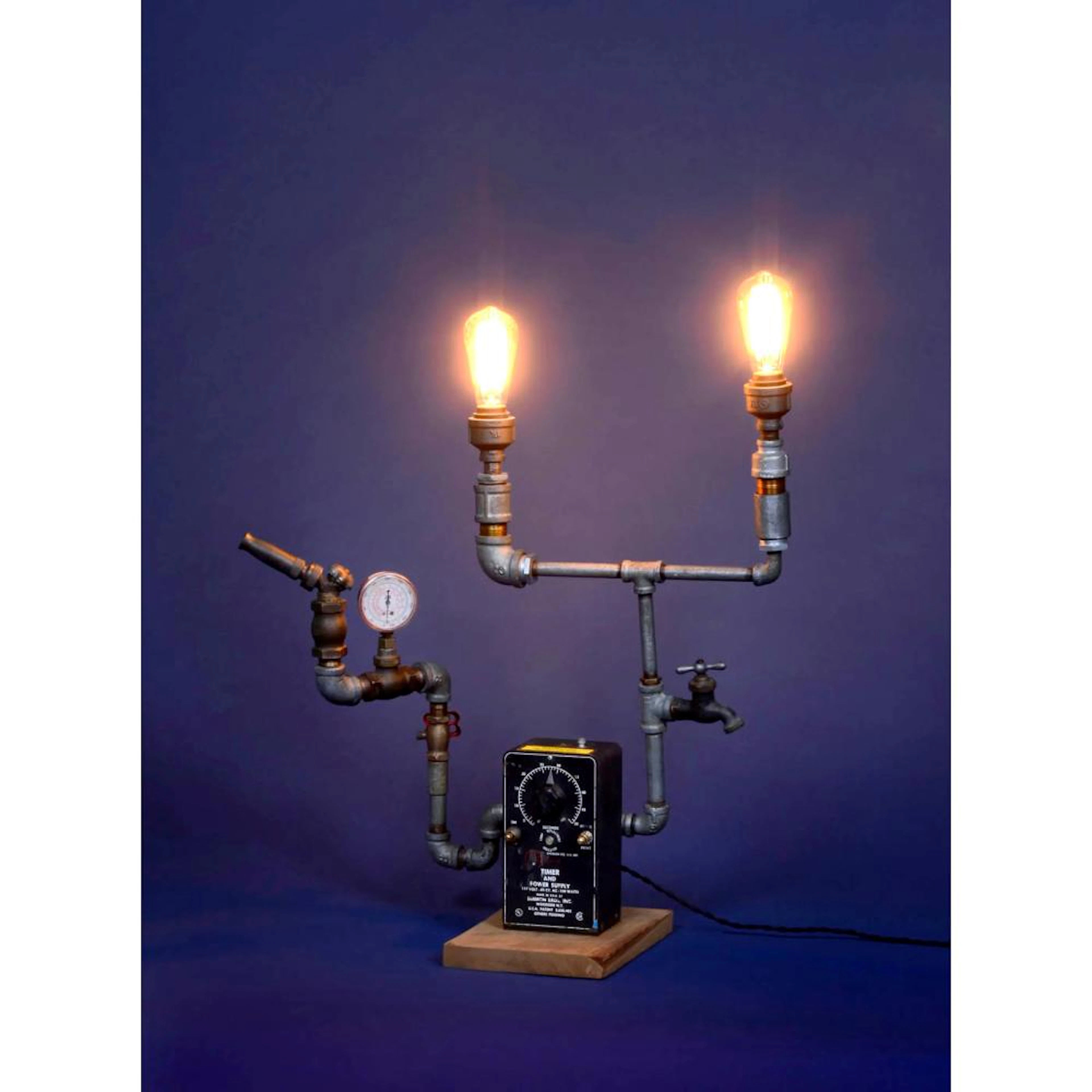 Original "Steampunk" Lamp