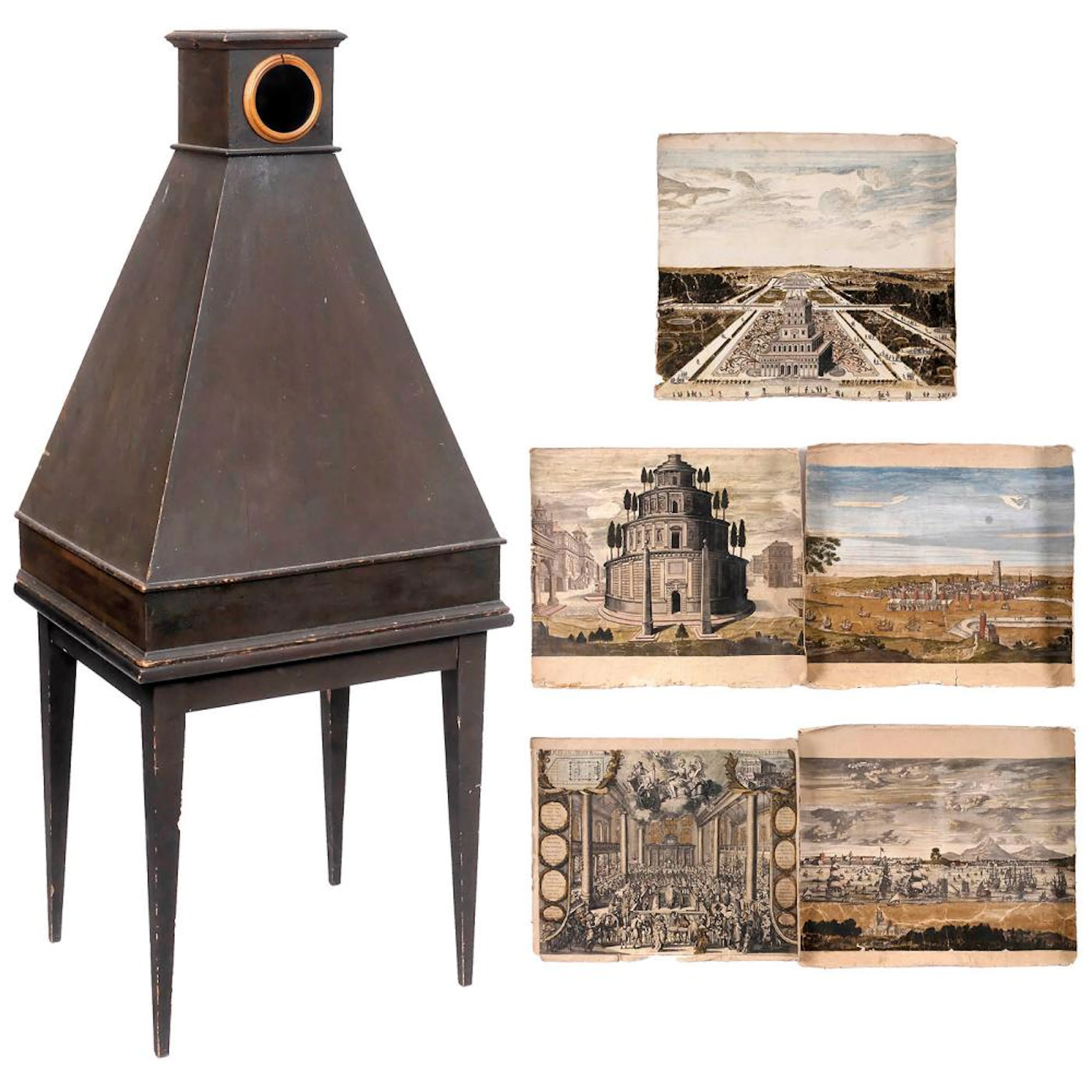 Desk Camera Obscura, post-1800
