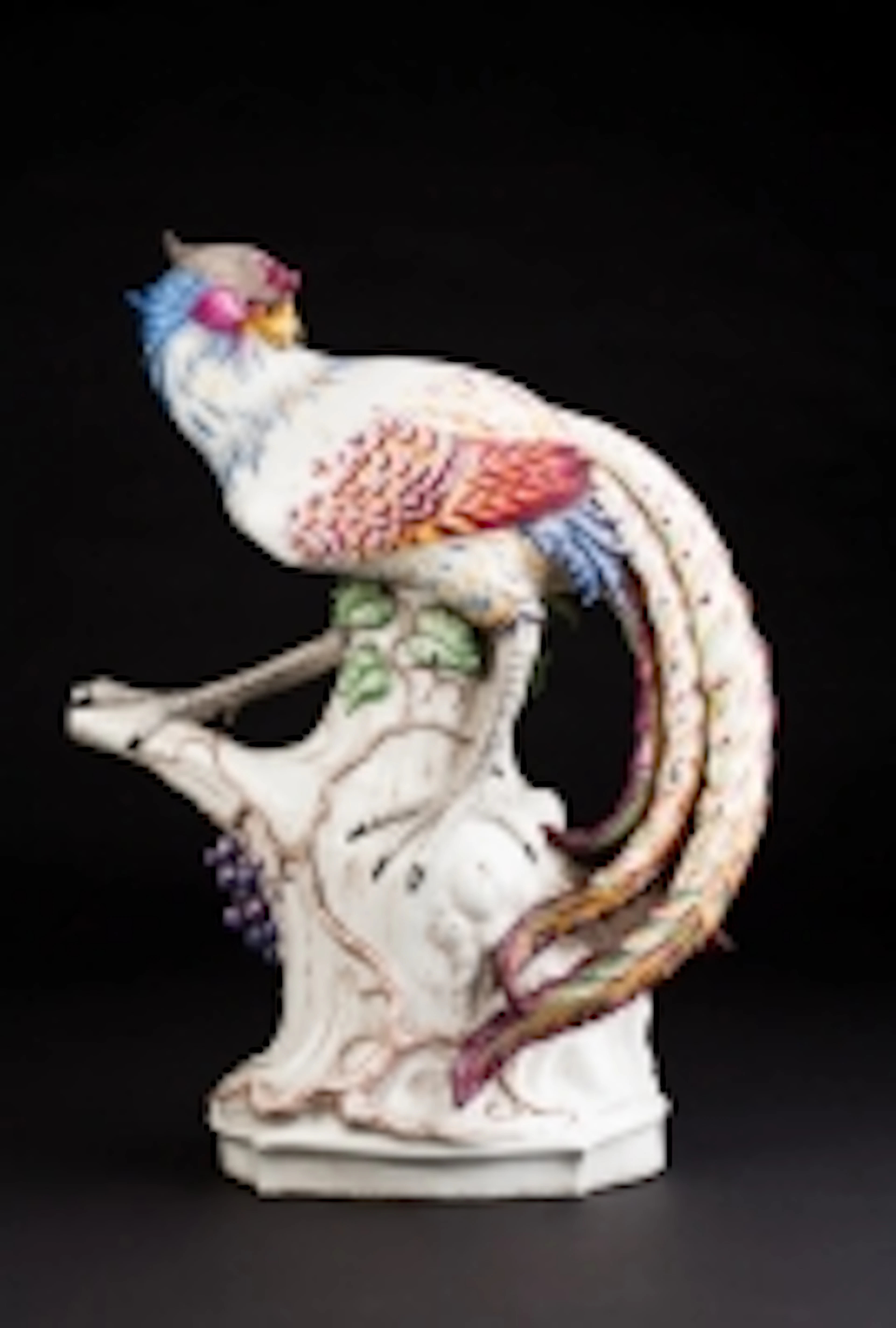 GROSSE ART DÉCO-FIGUR EINES FASANS