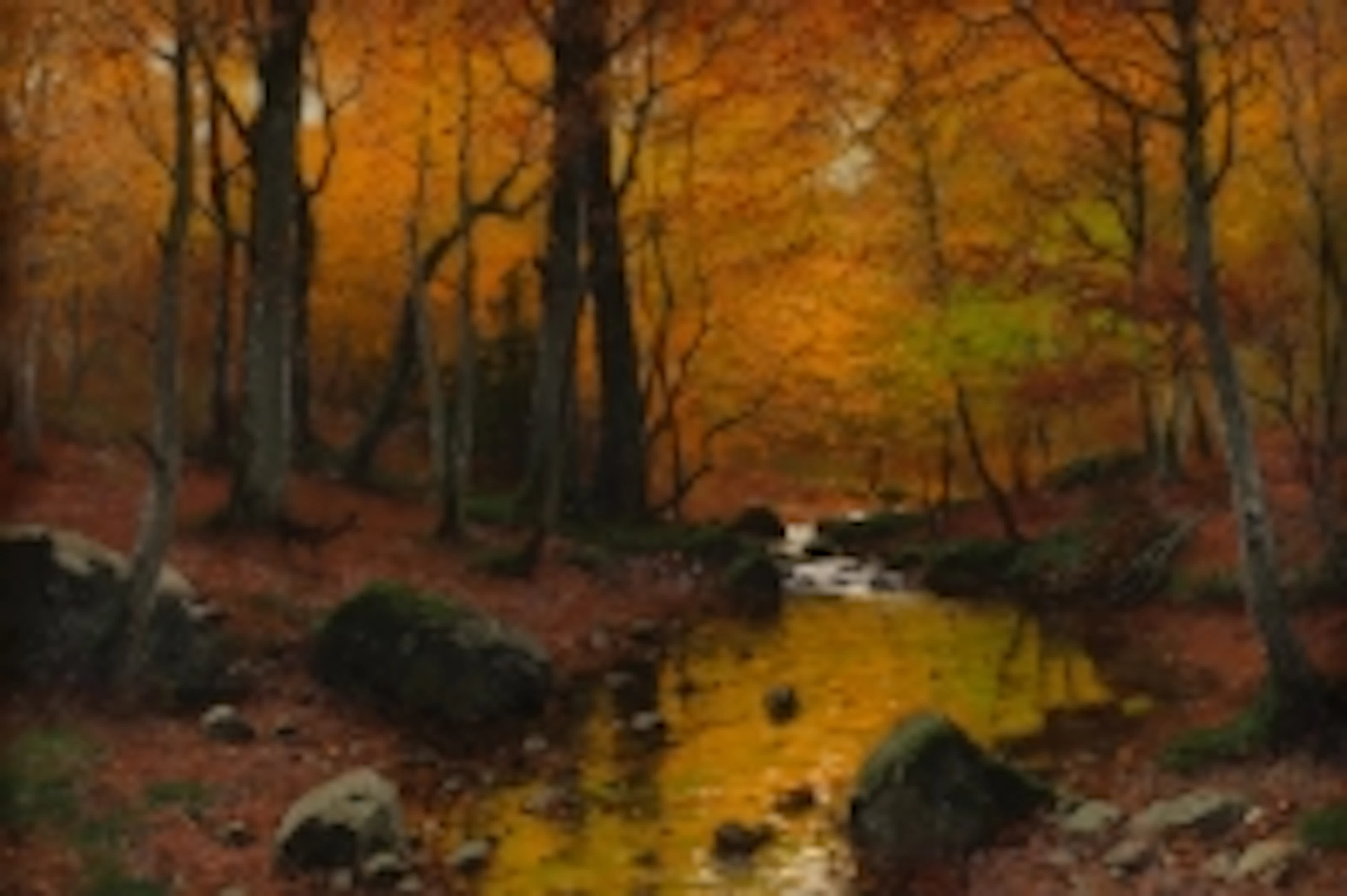 ROMANTISCHE WALDLANDSCHAFT