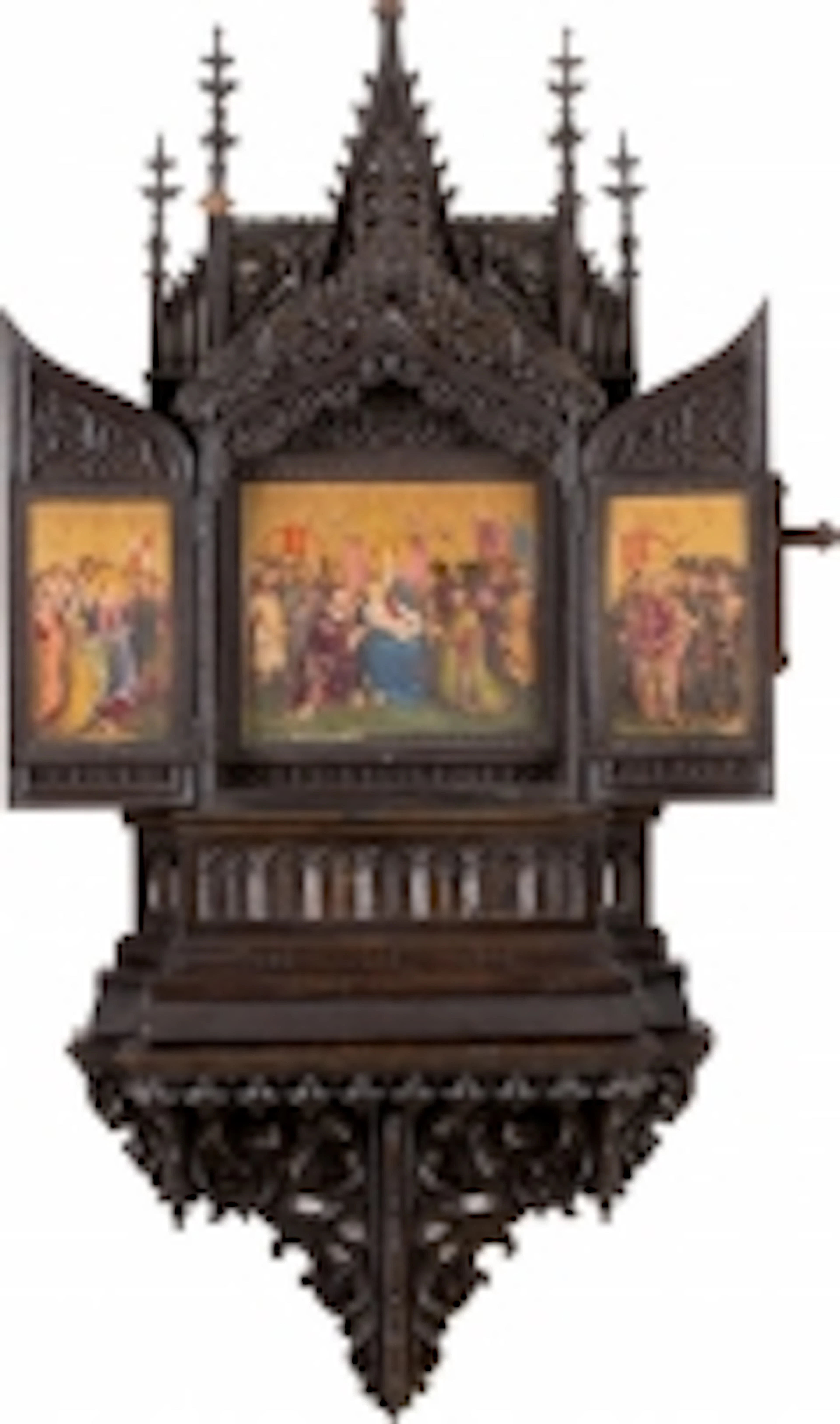 TRIPTYCHON MIT 'ALTAR DER STADTPATRONE'