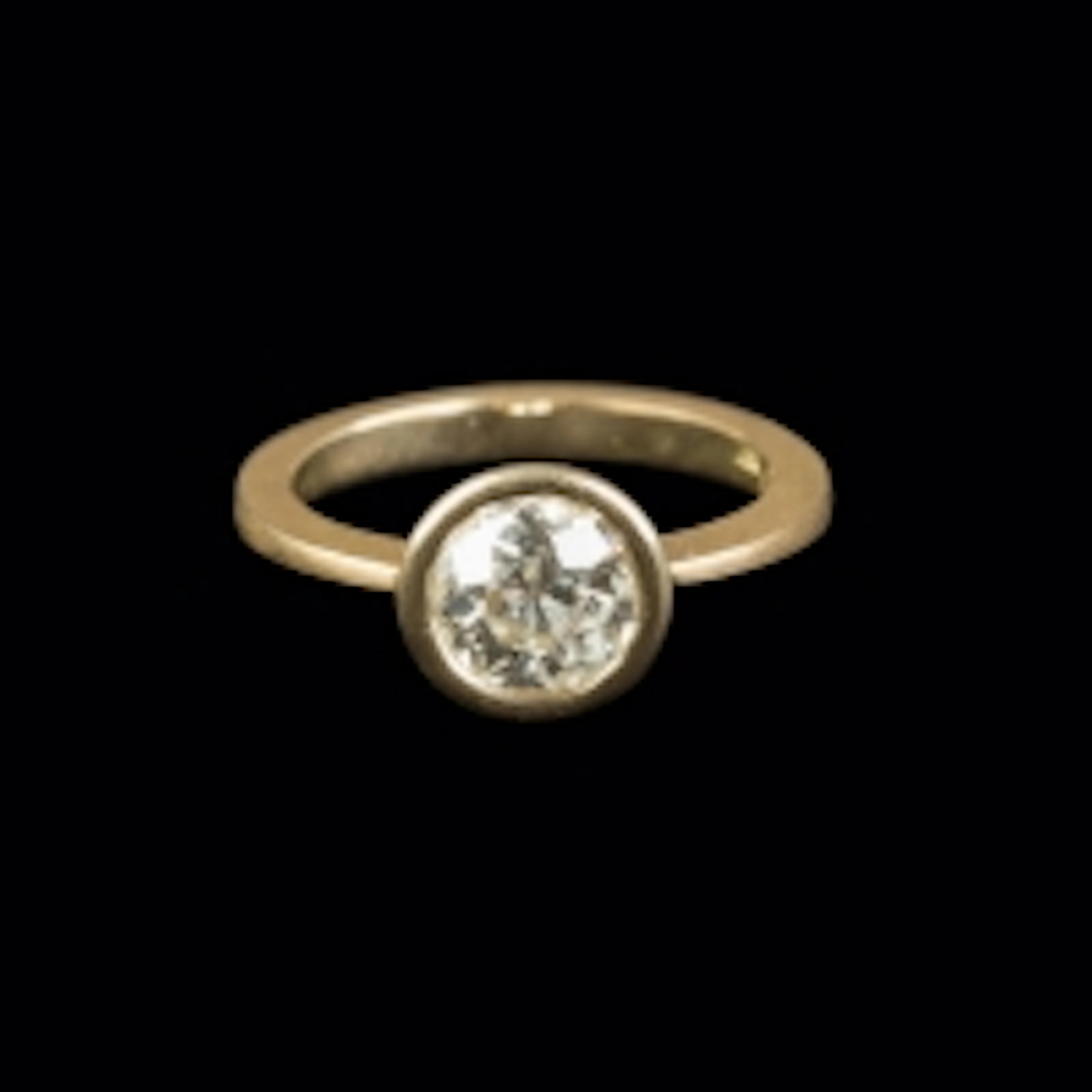 EDELSTEINRING DIAMANT-SOLITAIRE