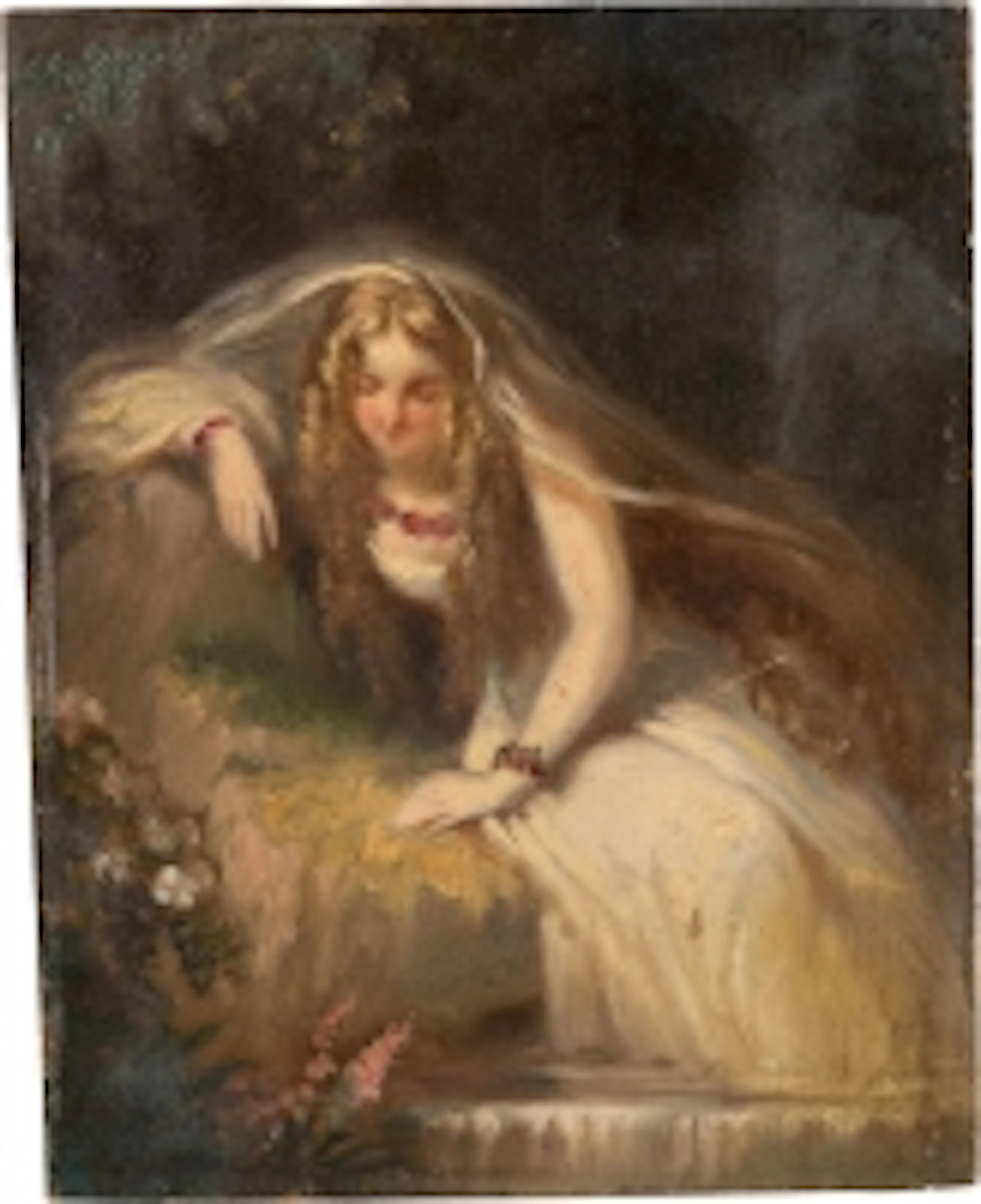 CONSTANTIN MÜLLER (ATTR.) c.1825 - c.1875 Wanderer am Waldrand (