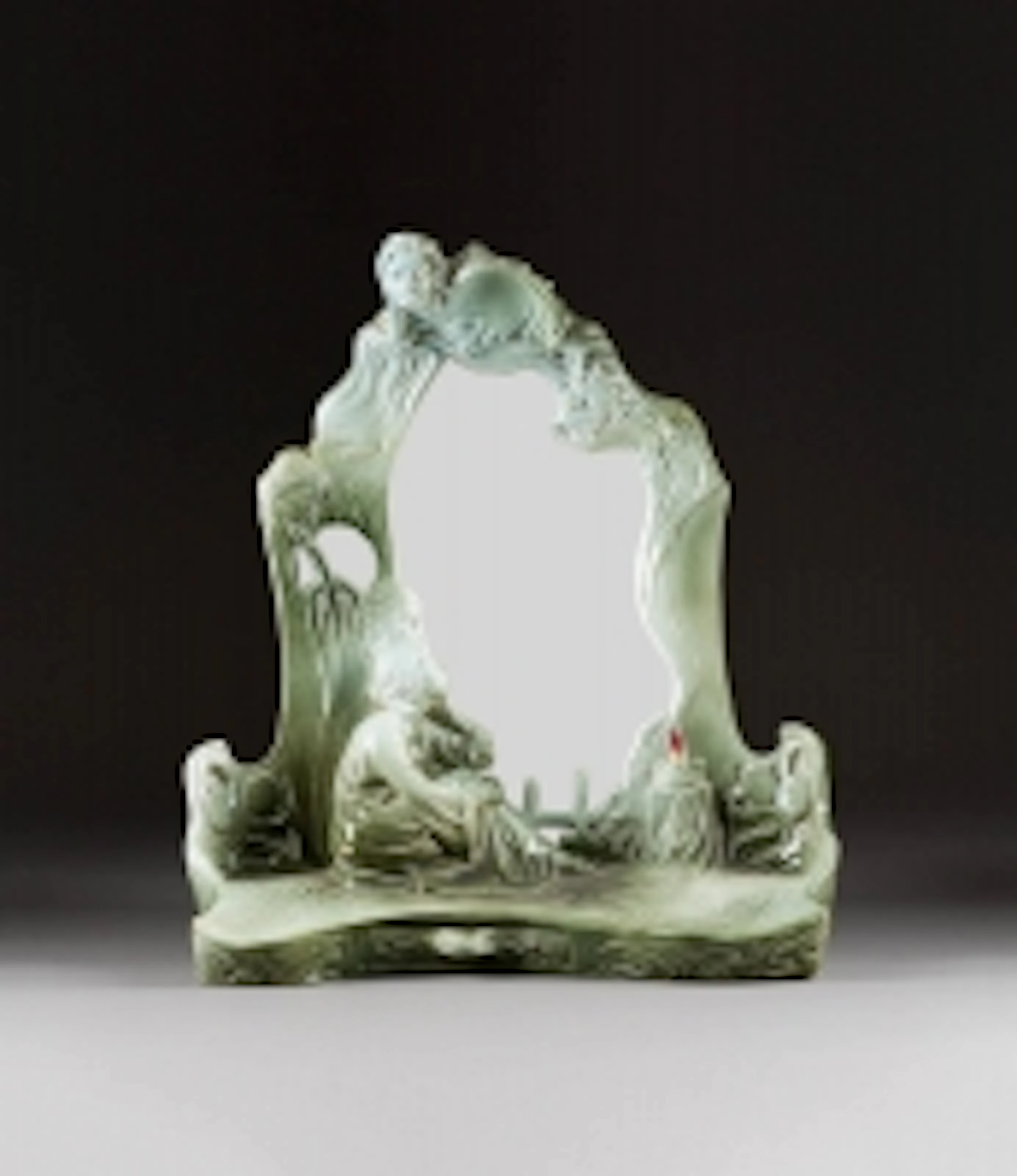 GROSSER JUGENDSTIL-SCHMINKSPIEGEL