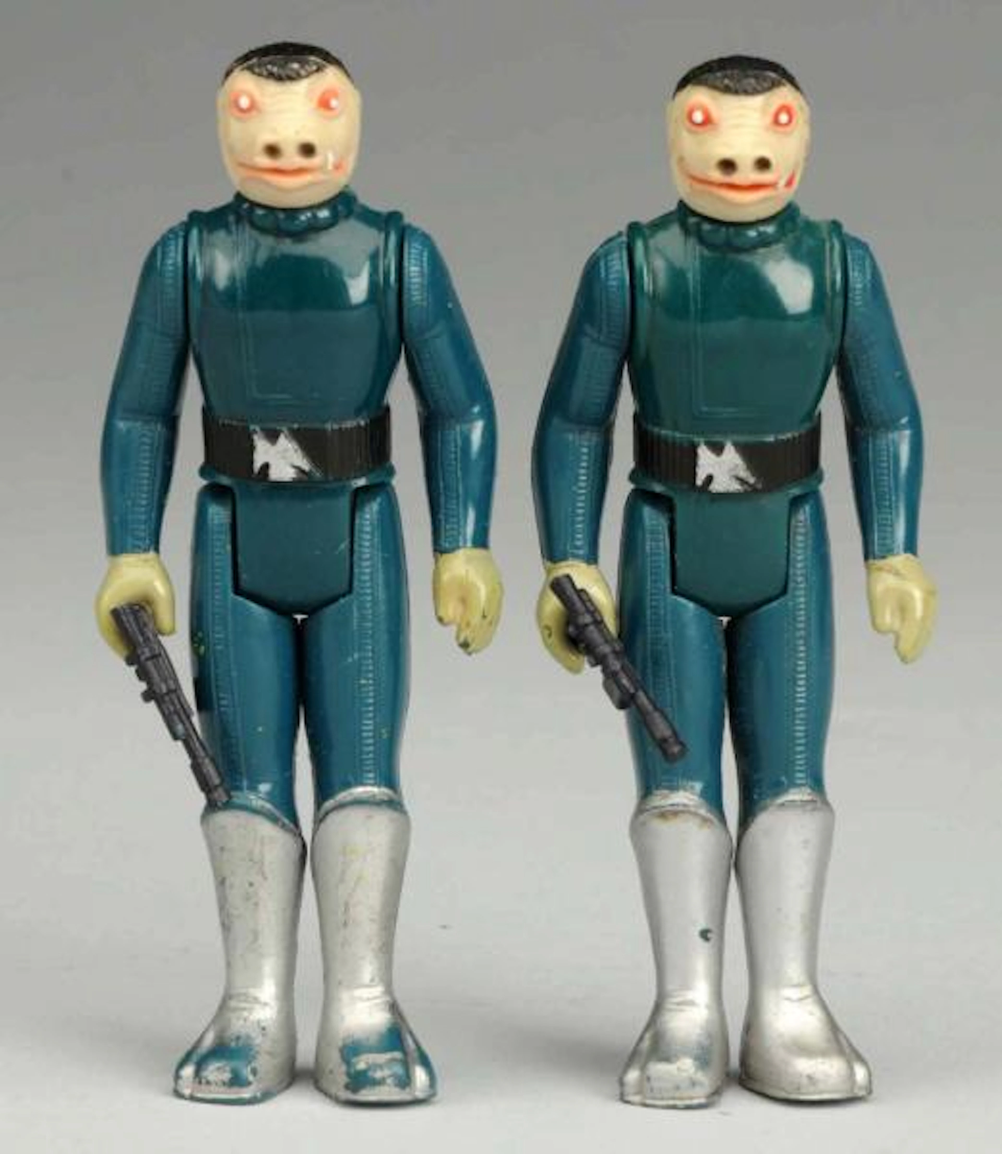 Lot of 2: Scarce Star Wars Snaggletooth Figures.
