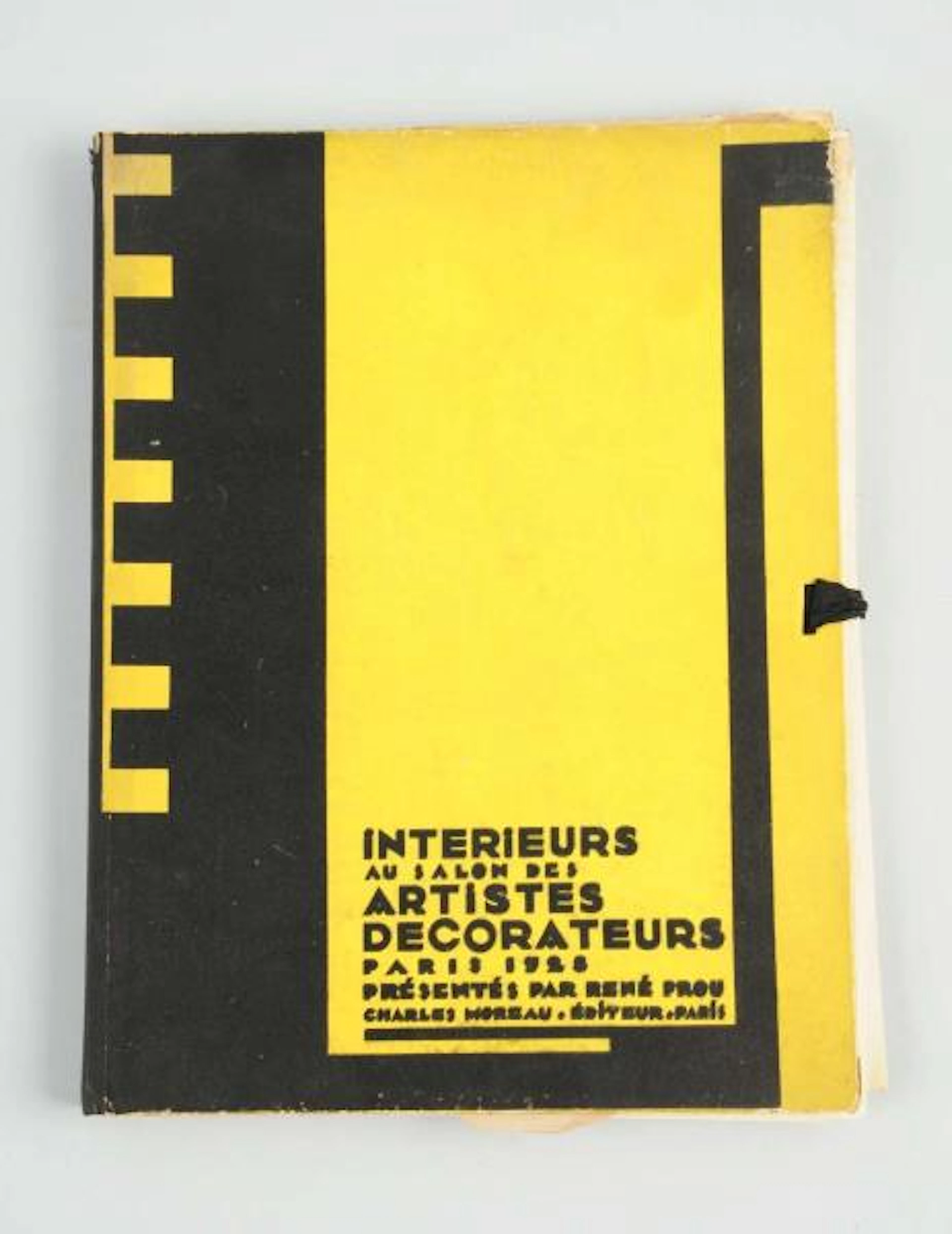 1928 French Art Deco Interiors Folio.