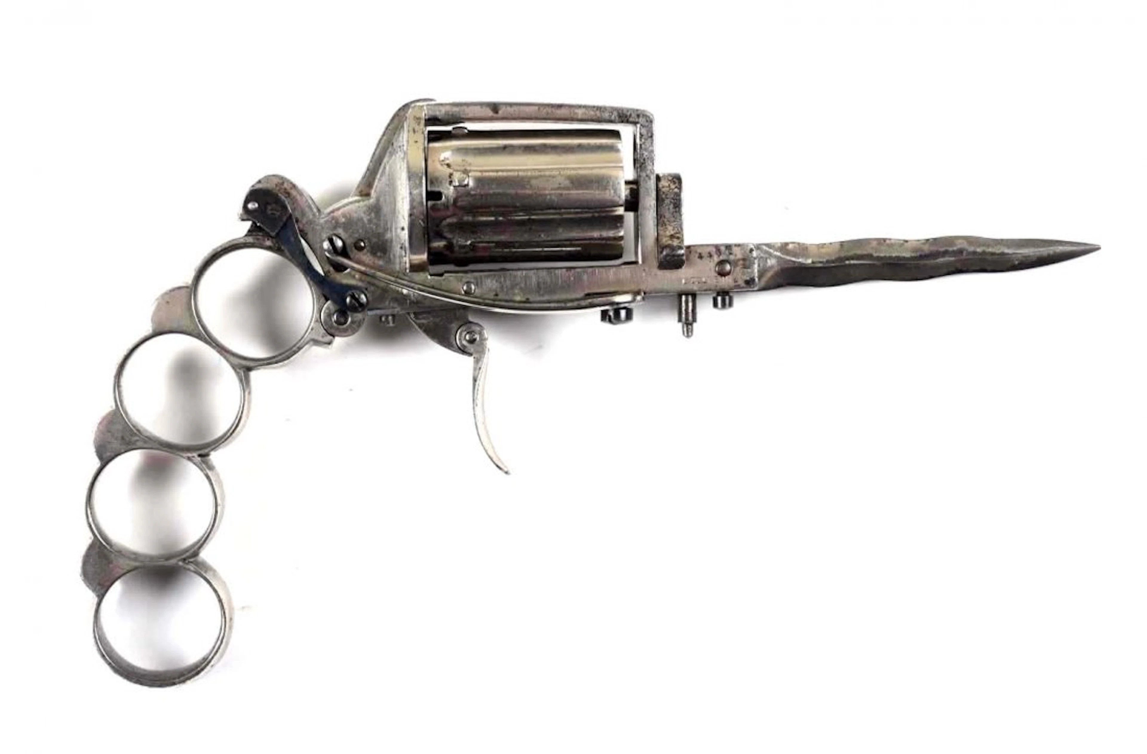 Rare Apache Palm Revolver (A).