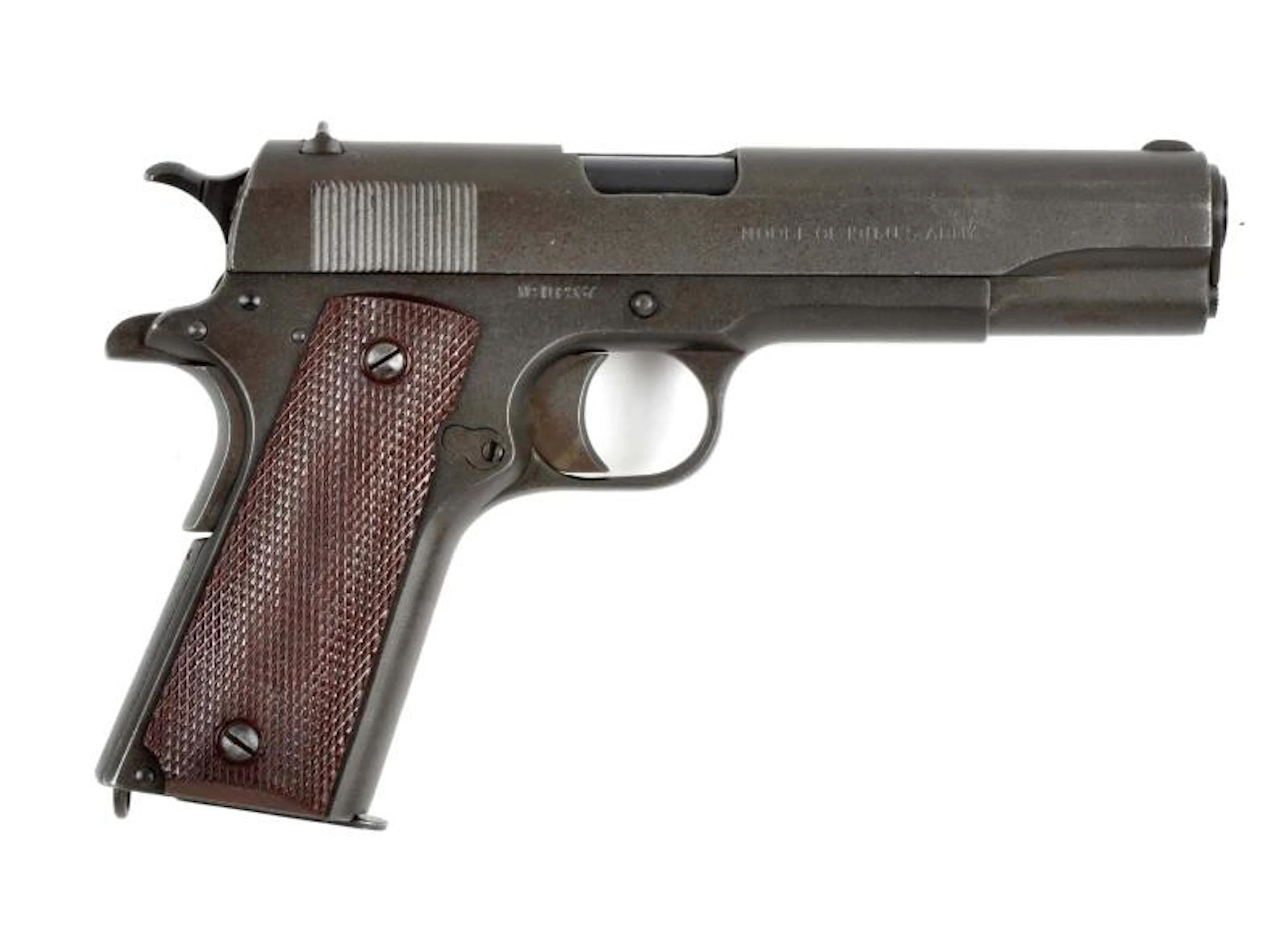 (C) Colt U.S. Model 1911 WWII Rebuild Pistol.