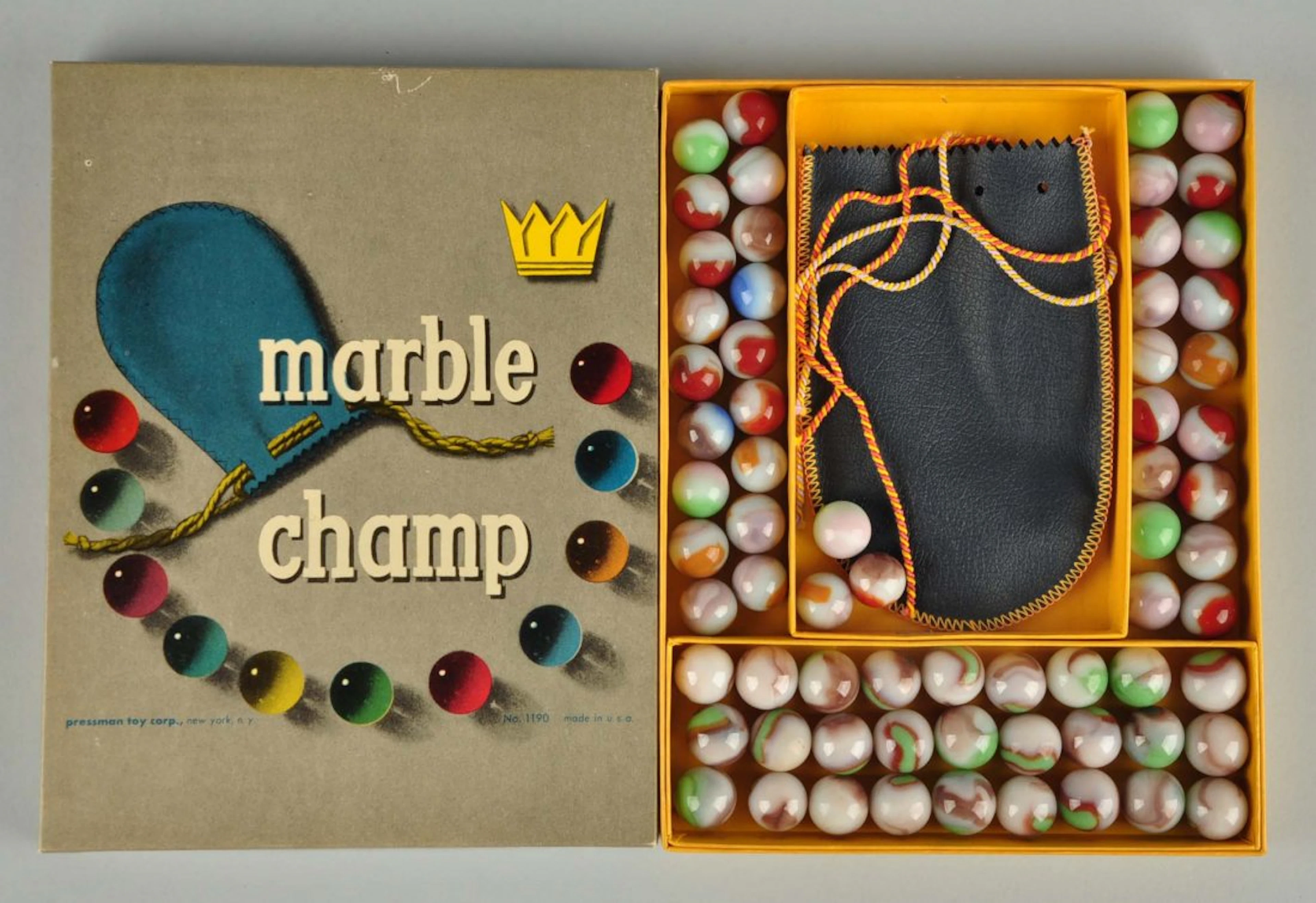 Marble Champ In Original Box.