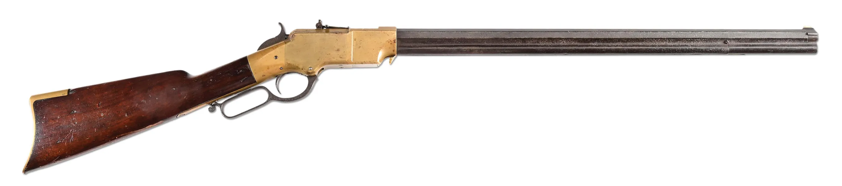 Early model Henry 1860 lever action rifle | Barnebys