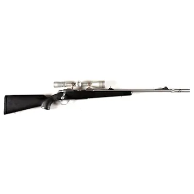 (M) BROWNING A-BOLT .375 H&H BOLT ACTION RIFLE WITH LEUPOLD SCOPE ...