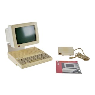 APPLE: 1985 "APPLE IIC" COMPUTER
