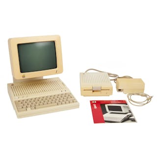 APPLE: 1984 "APPLE IIC" COMPUTER