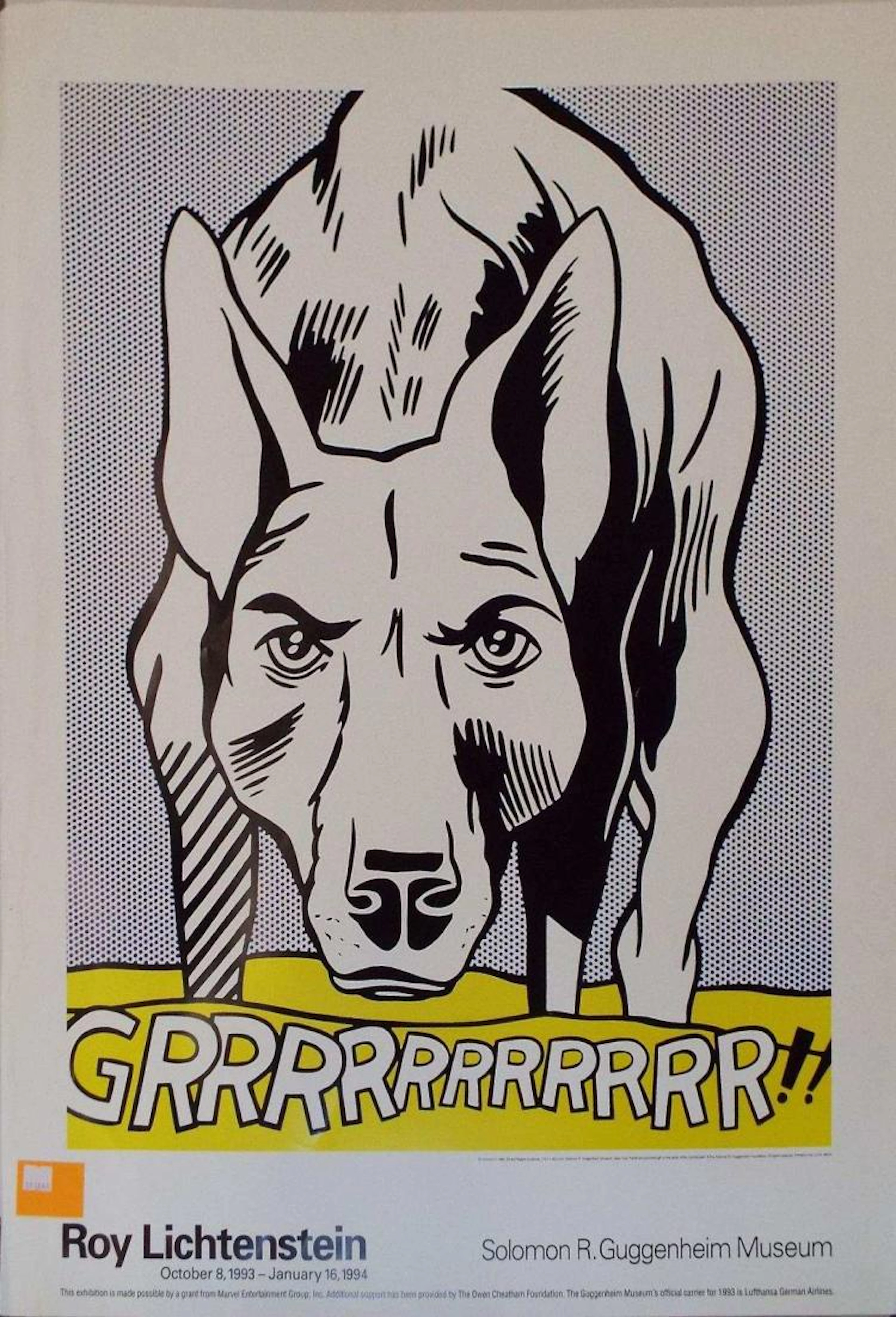 Guggenheim Museum Poster, Roy Lichtenstein