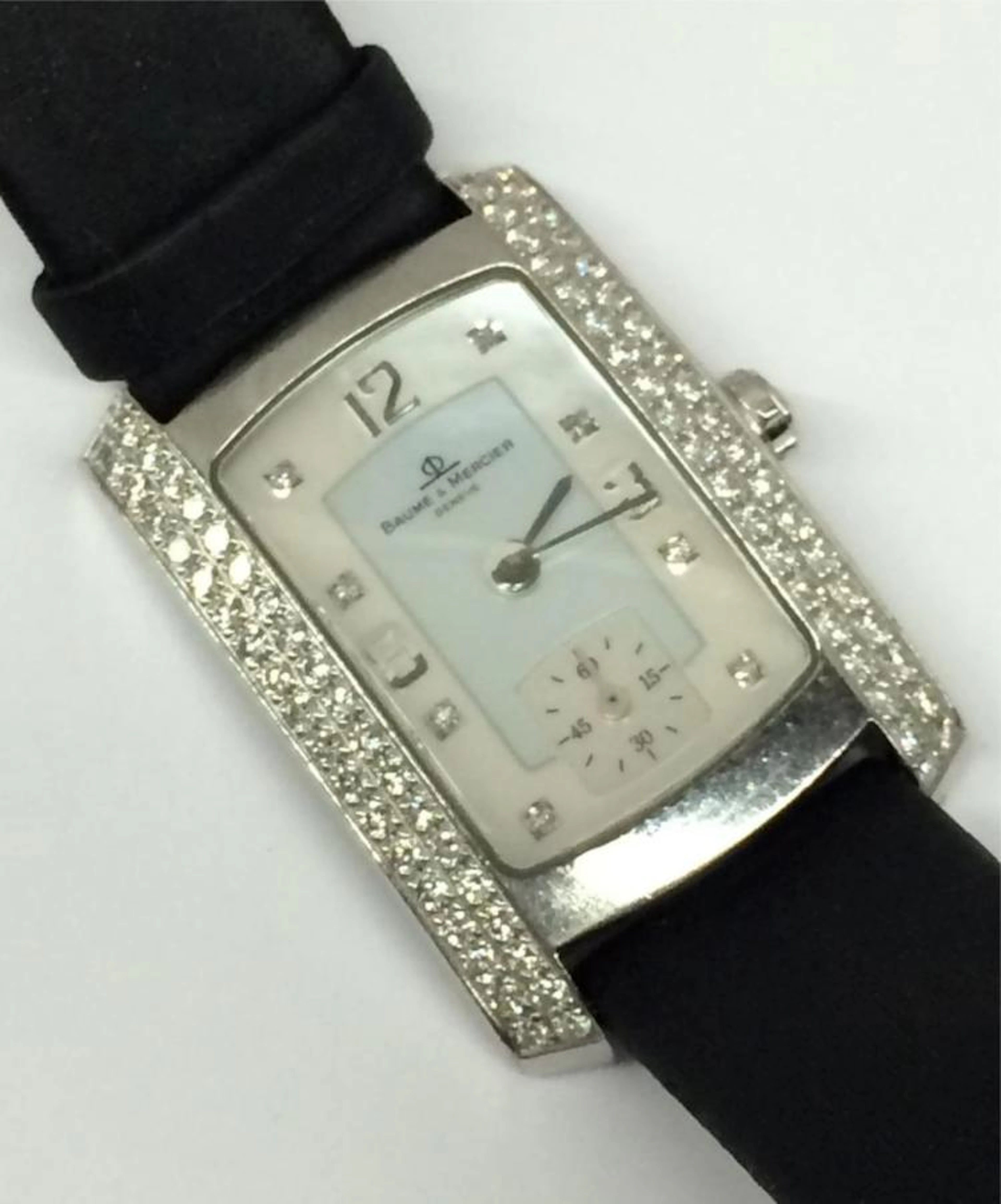 Baume & Mercier 18k Gold And Diamond Wrist Watch