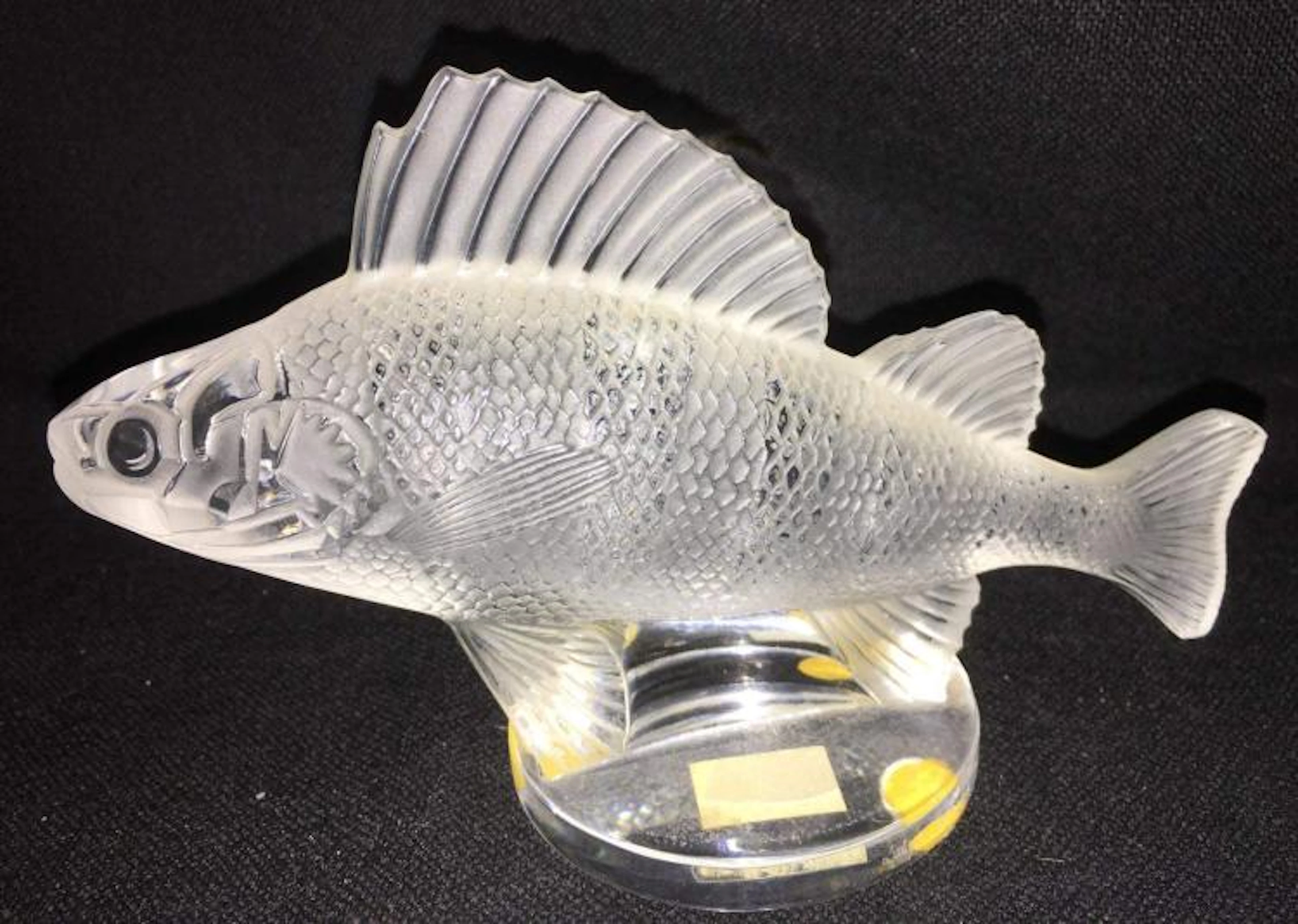 Lalique Glass Fish Sculpture