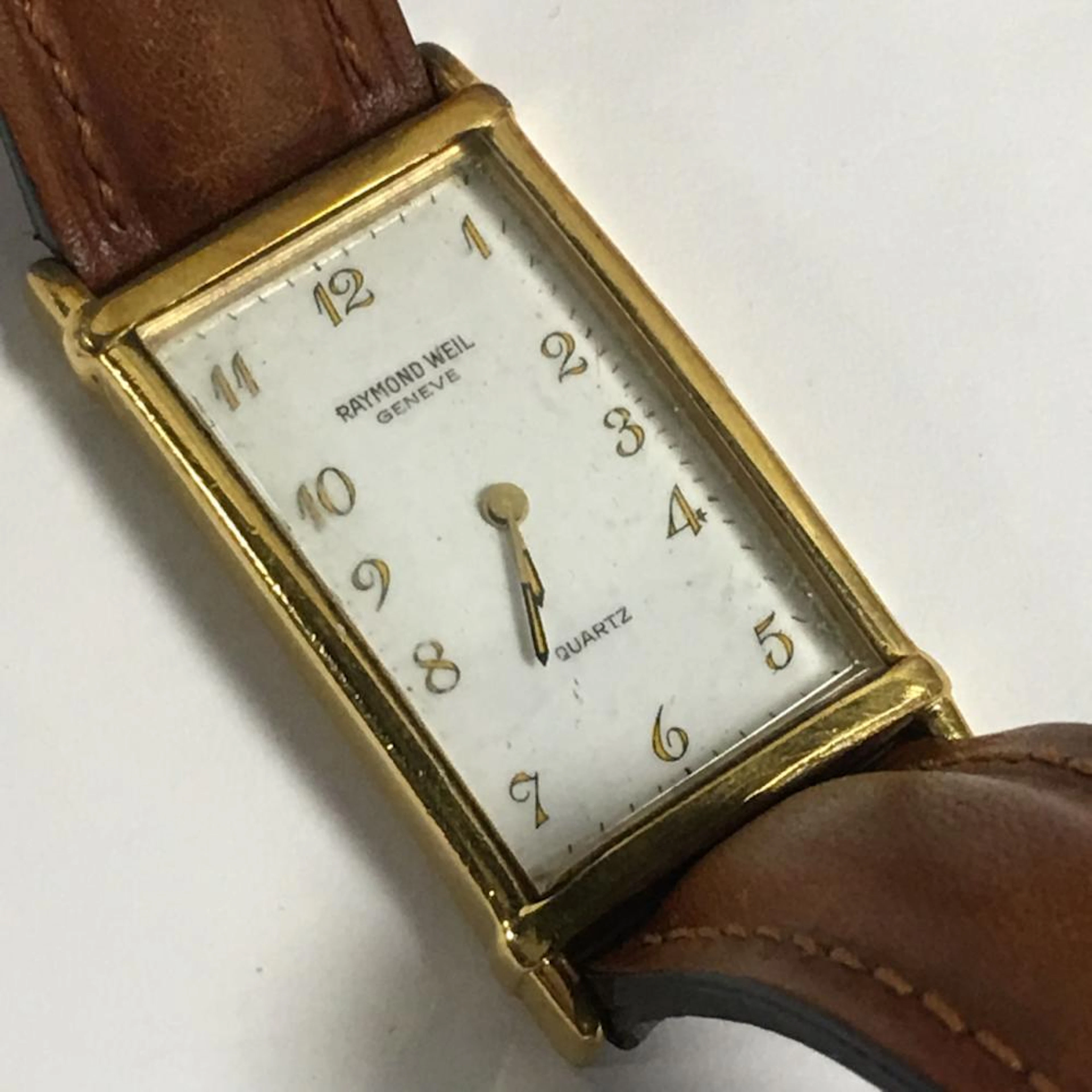 Raymond Weil 18k Gold Plated Wrist Watch