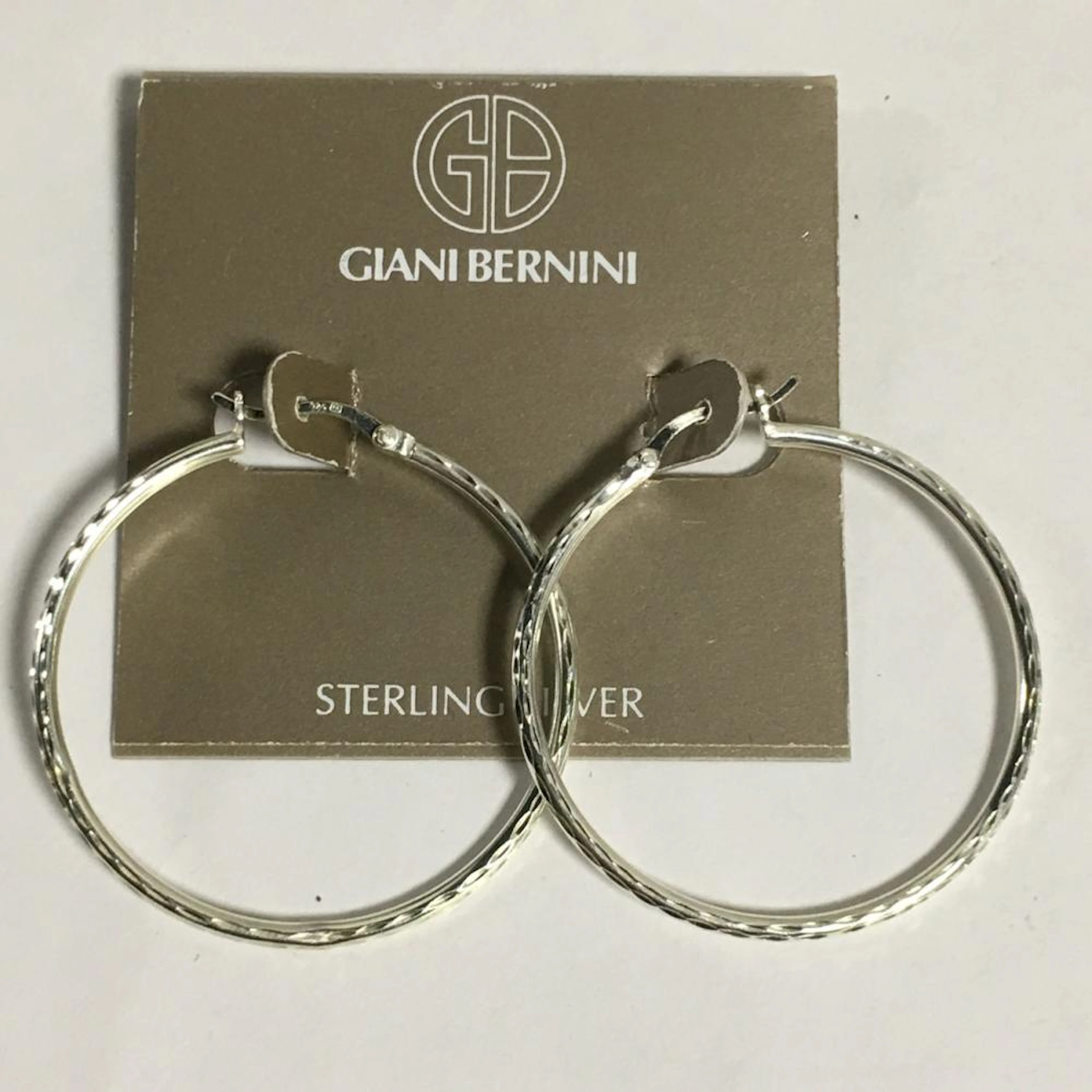 Giani Bernini Sterling Silver Hoop Earrings