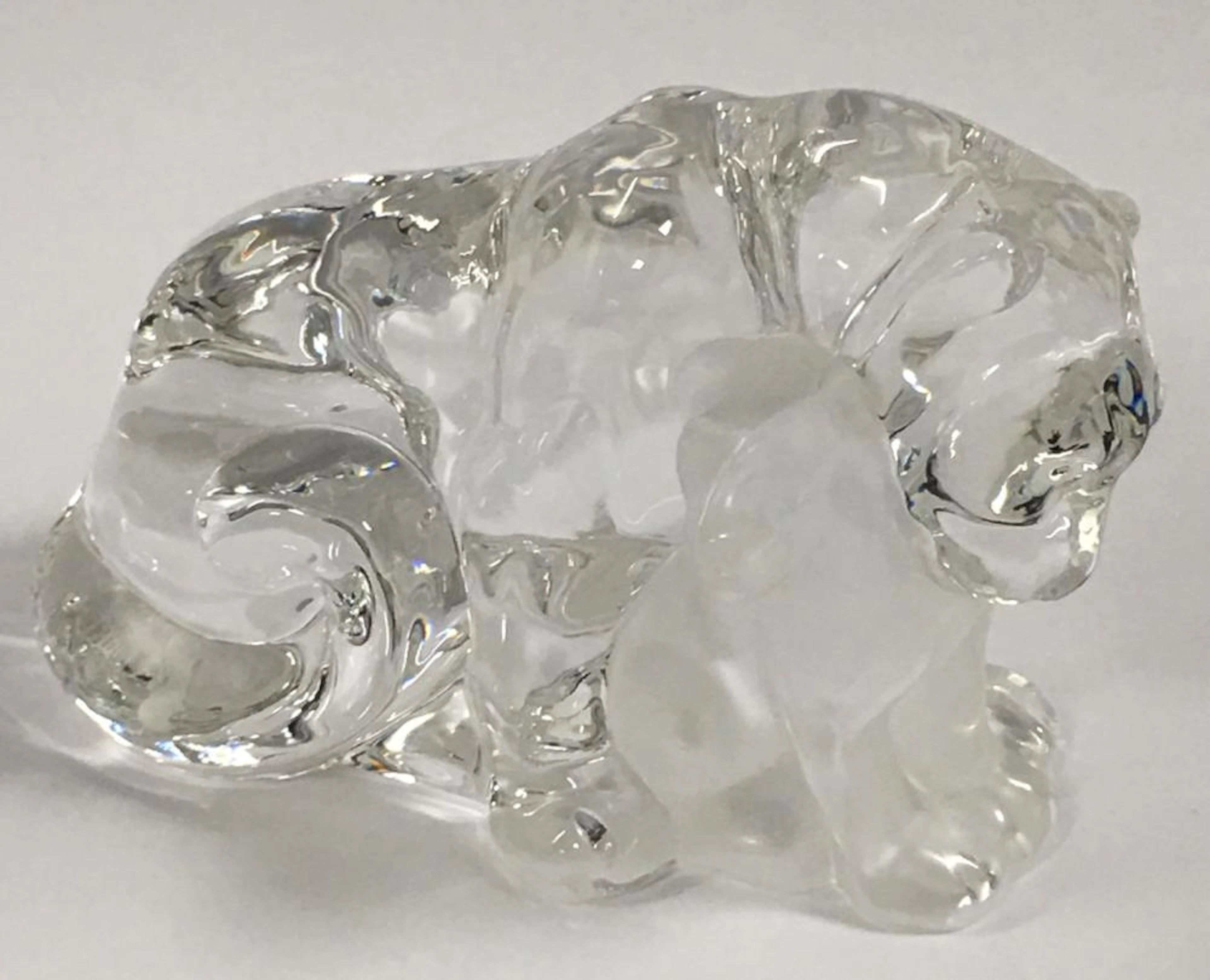 Signed Saint Louis Panther Sculpture